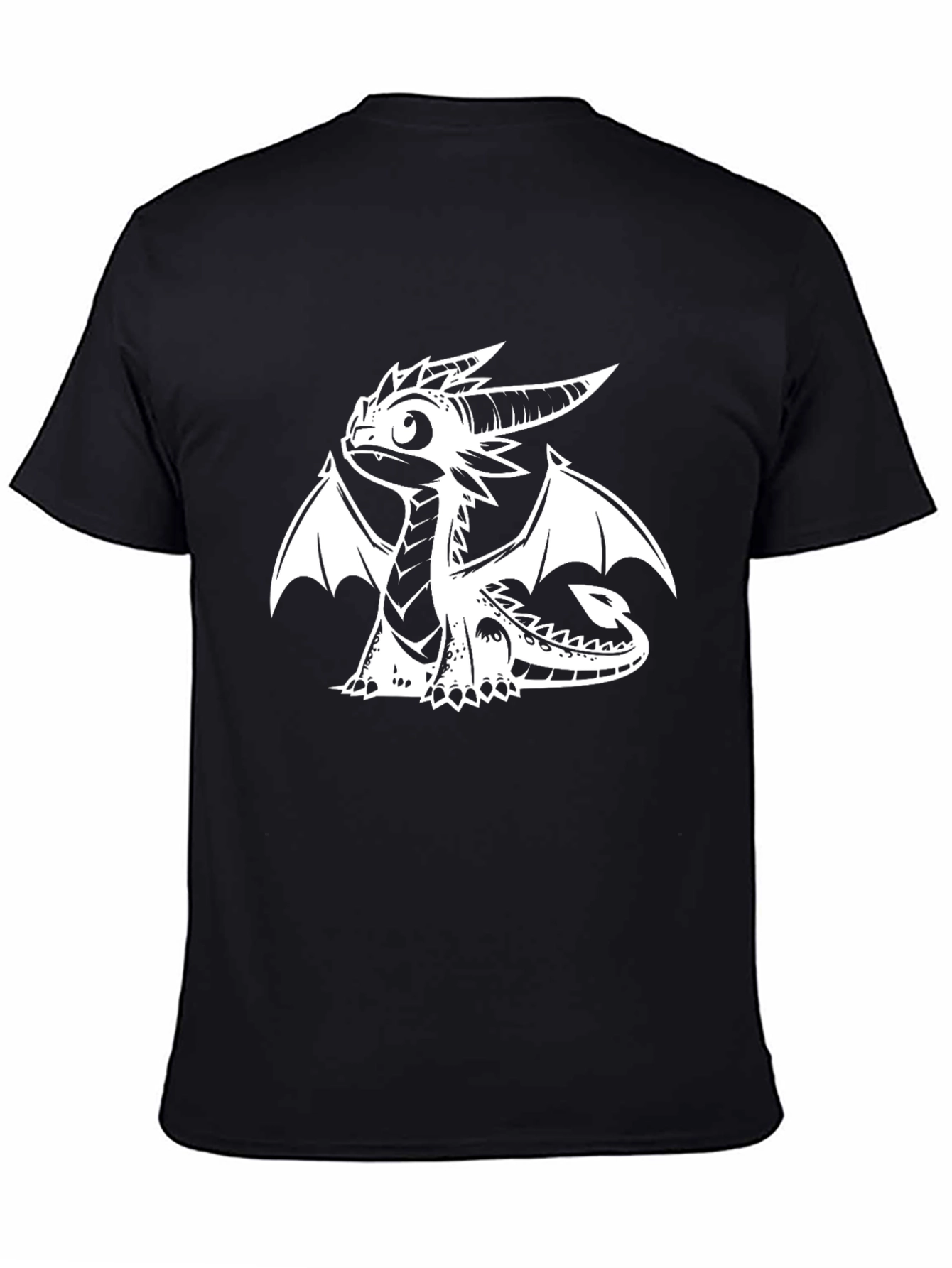 Dragon Graphic Tee - Black T-Shirt