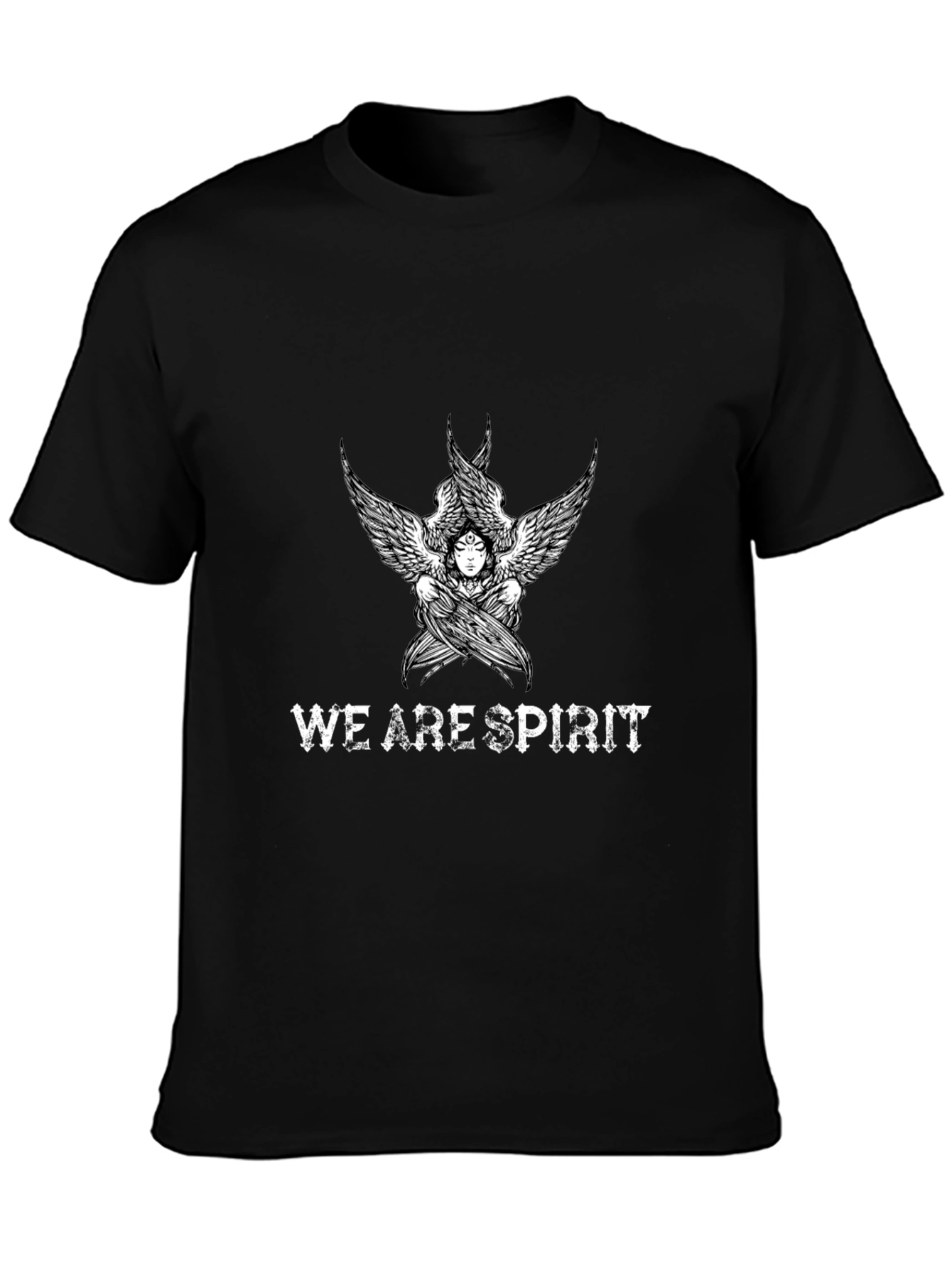 We Are Spirit Graphic Tee - Black