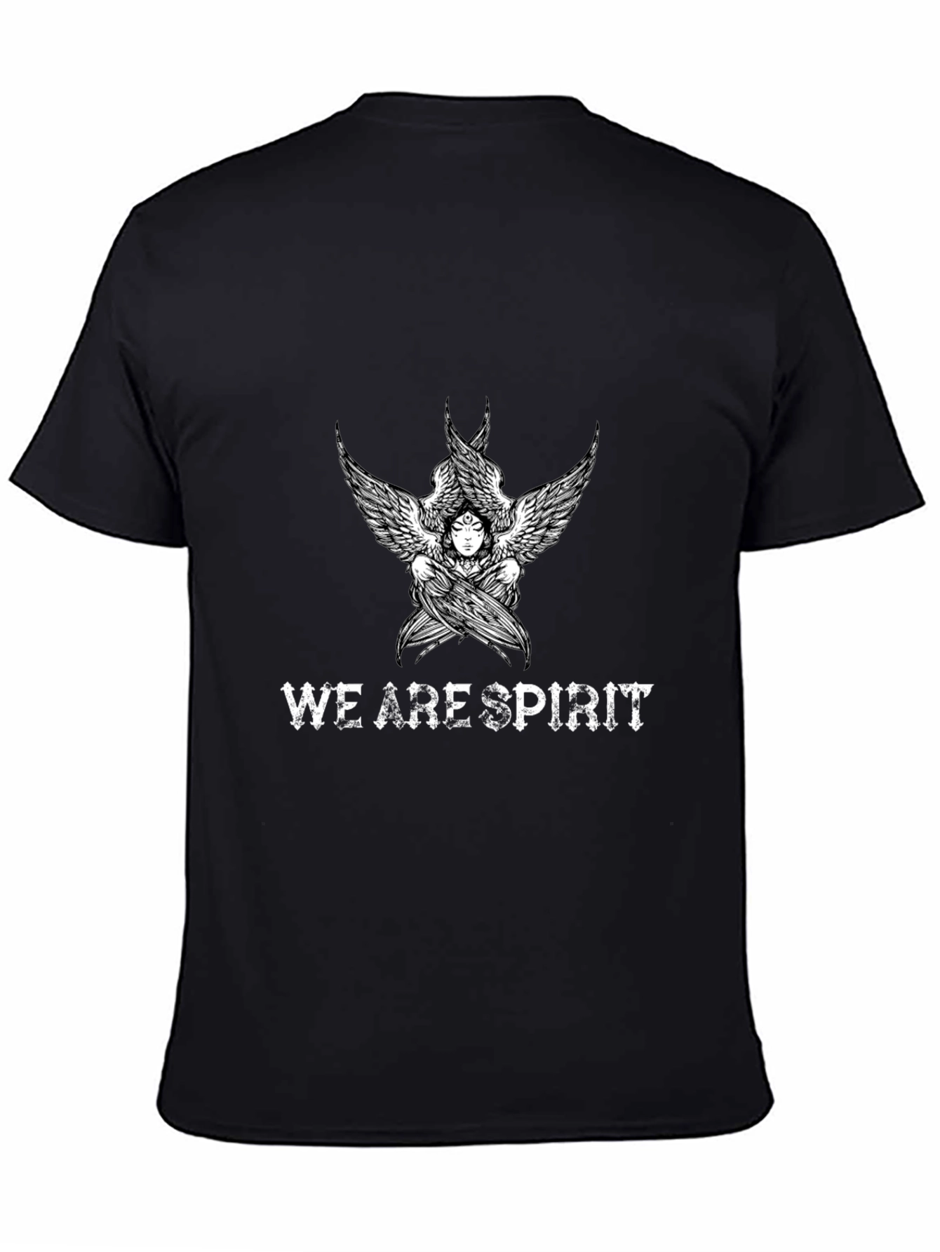 We Are Spirit Graphic Tee - Black