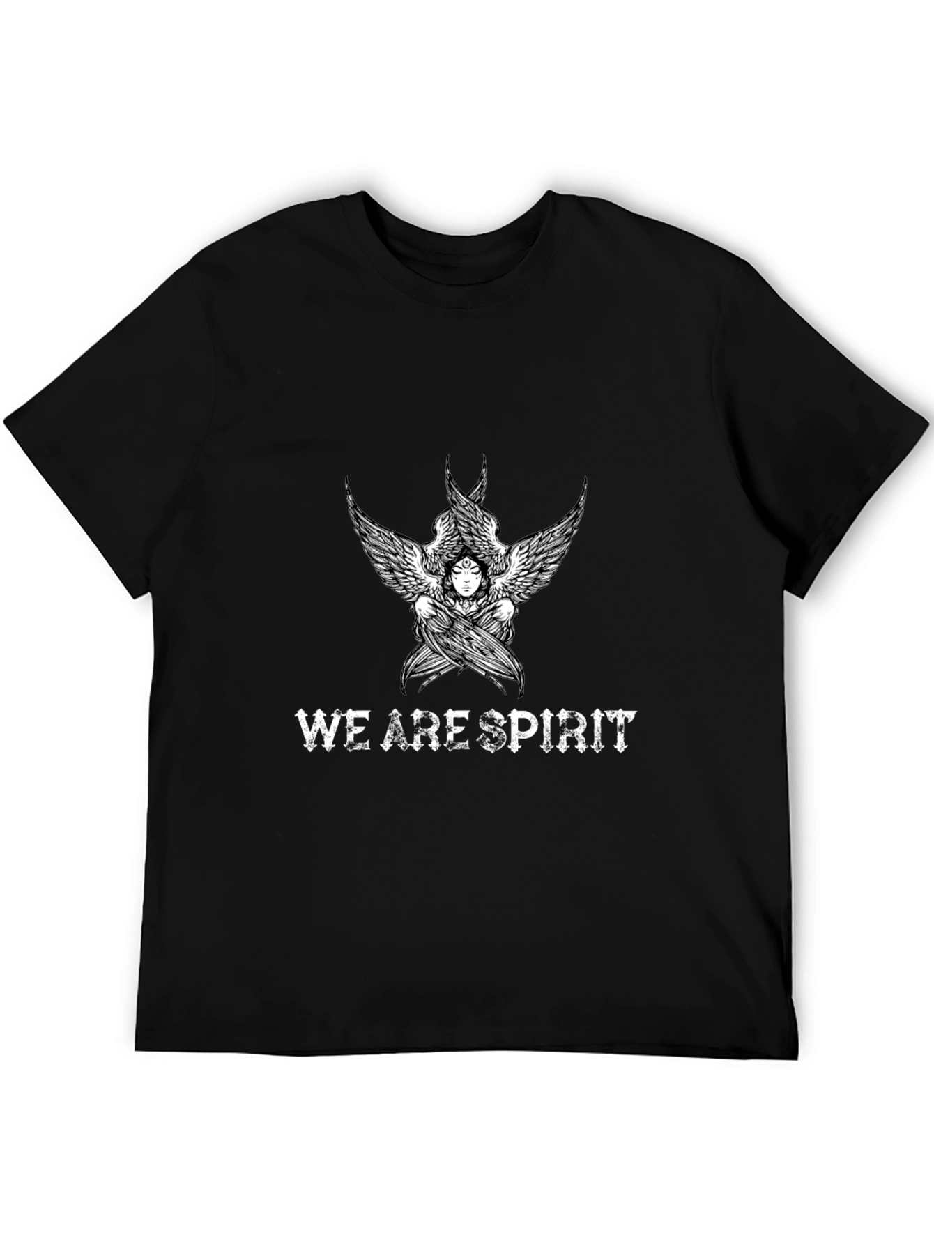 We Are Spirit Graphic Tee - Black