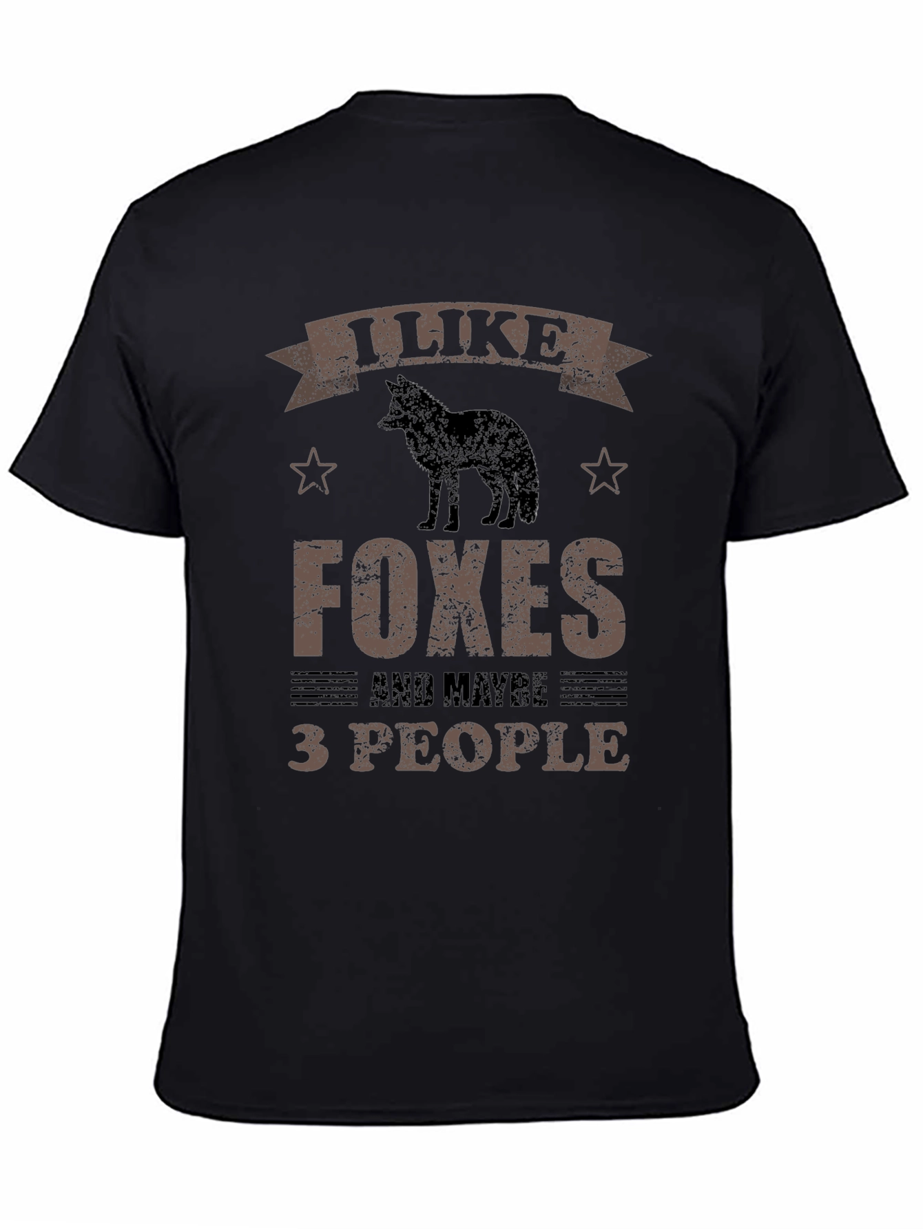 I Like Foxes and Maybe 3 People Graphic Tee