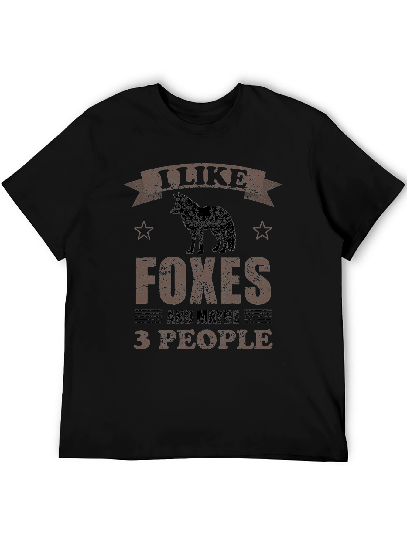 I Like Foxes and Maybe 3 People Graphic Tee