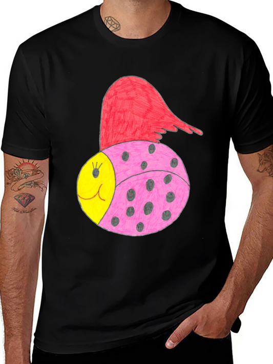 Ladybug Graphic Tee - Fun and Colorful!