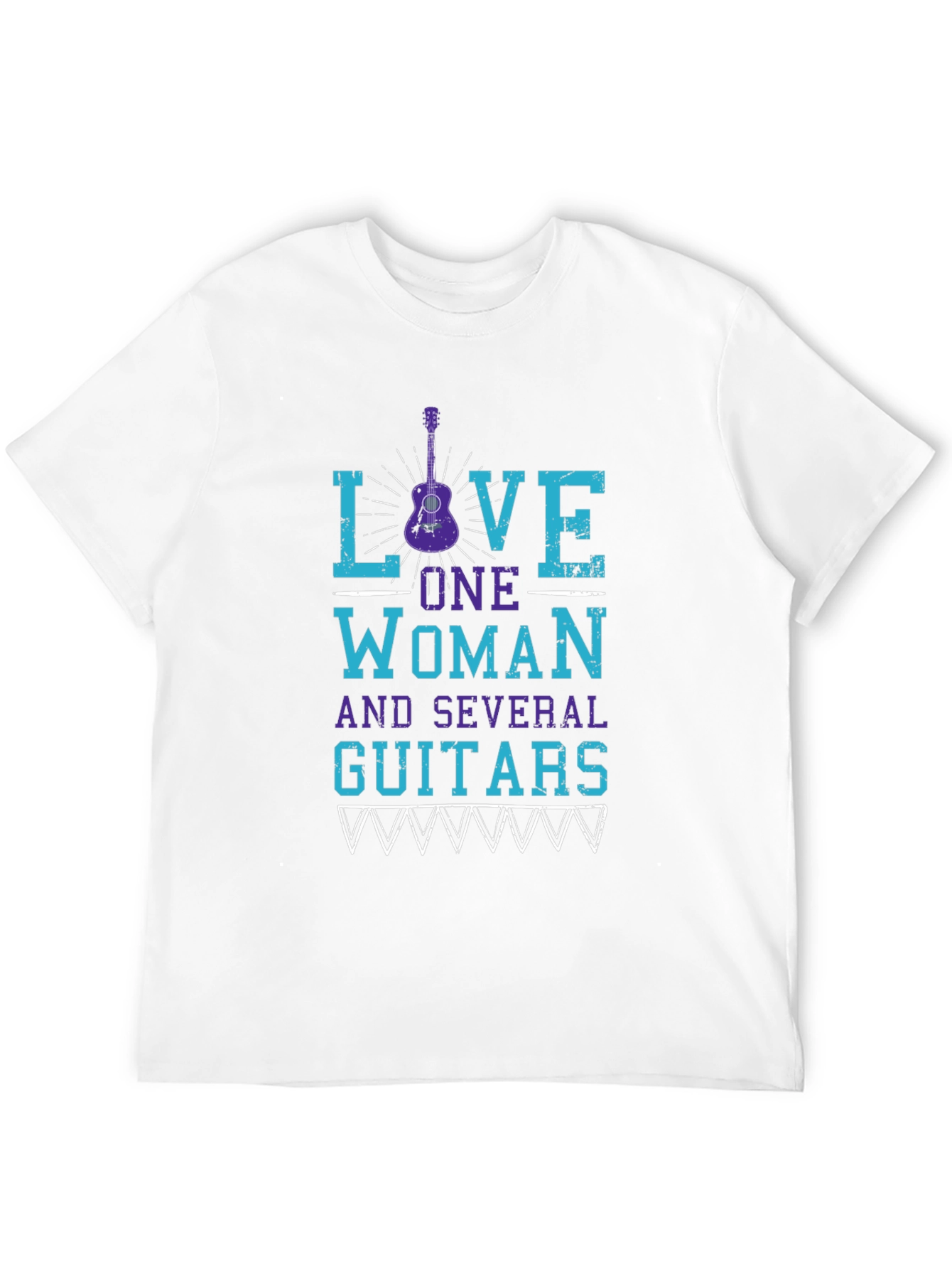 Love One Woman & Guitars Graphic Tee