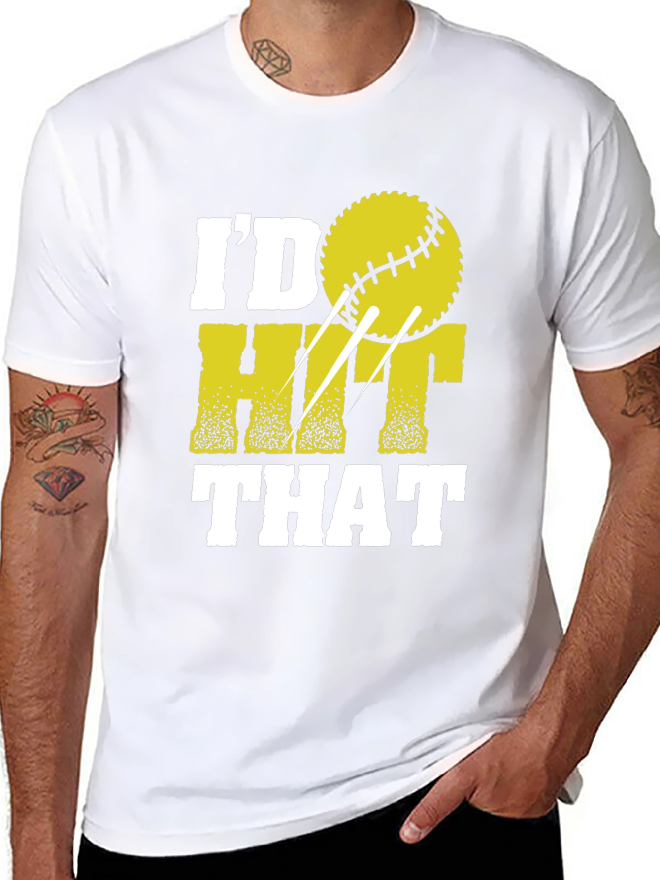 Id Hit That Softball T-Shirt