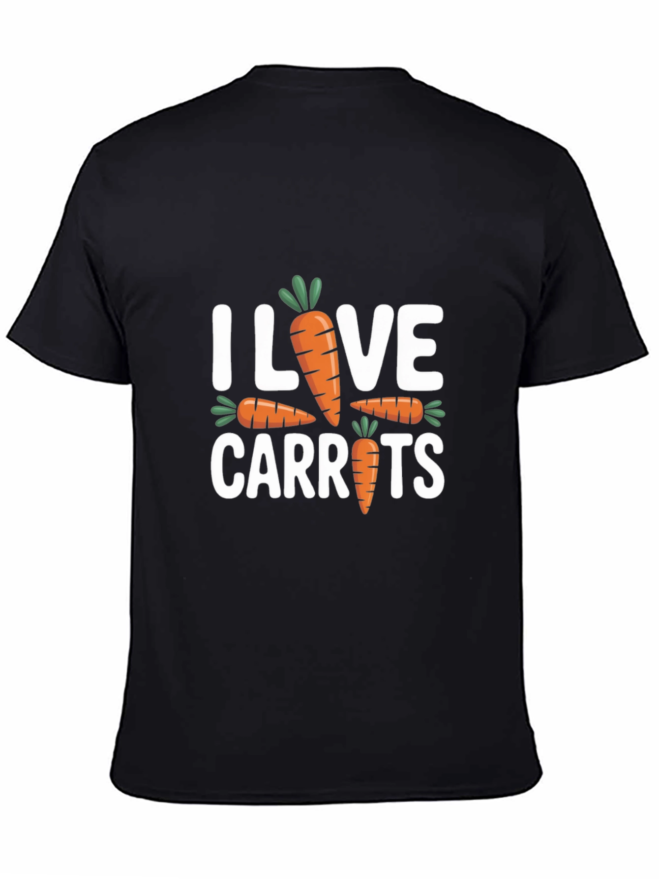 I Love Carrots T-Shirt: Fun Graphic Tee