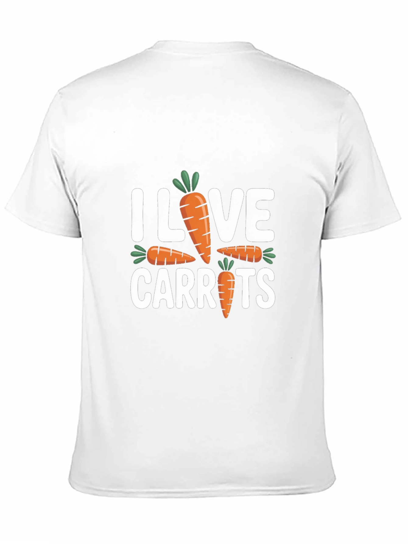 I Love Carrots T-Shirt: Fun Graphic Tee
