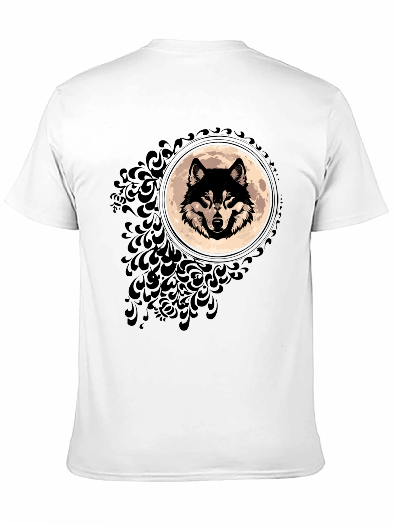 Wolf Moon Graphic T-Shirt
