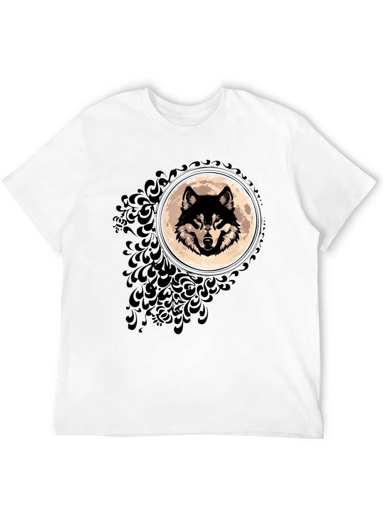 Wolf Moon Graphic T-Shirt