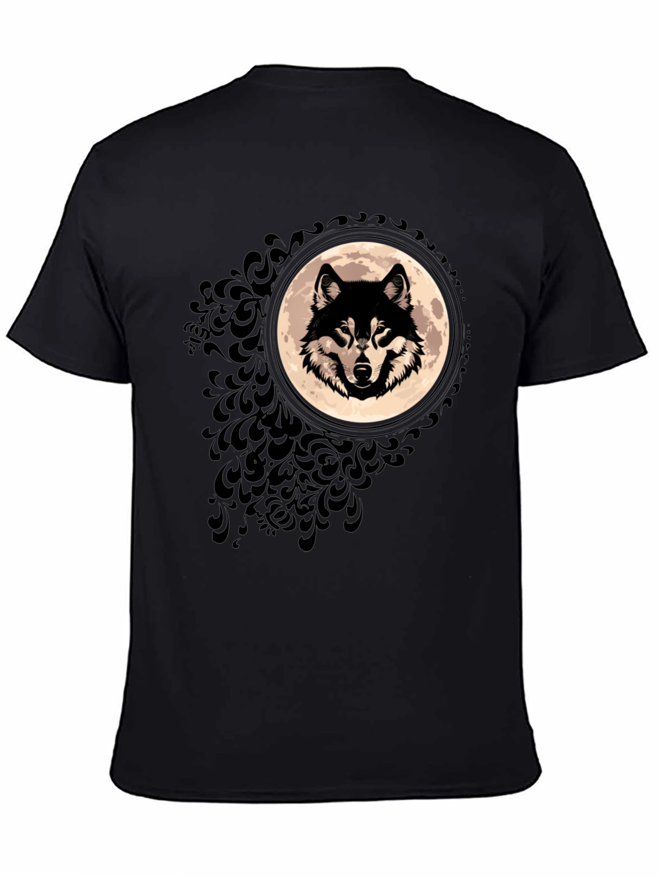 Wolf Moon Graphic T-Shirt