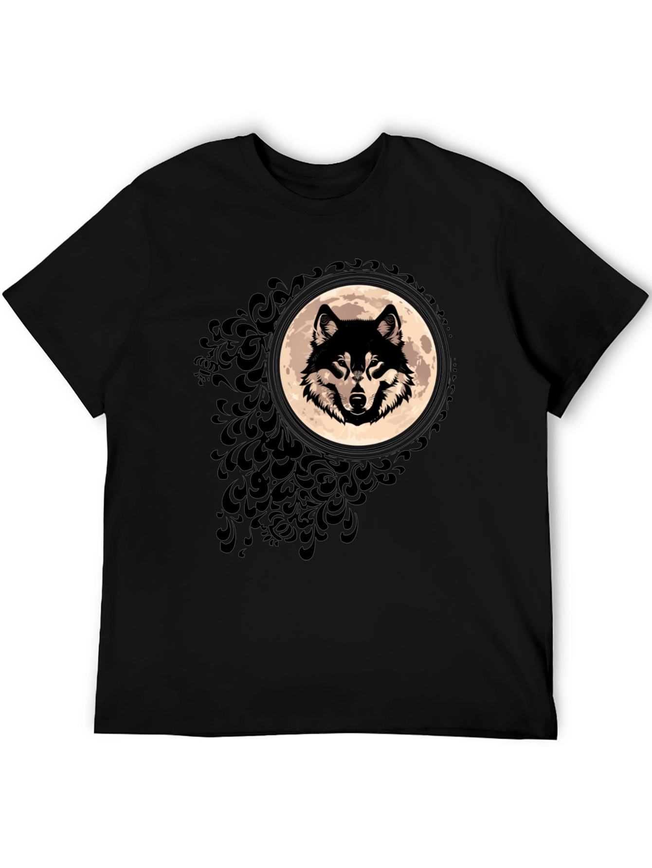 Wolf Moon Graphic T-Shirt