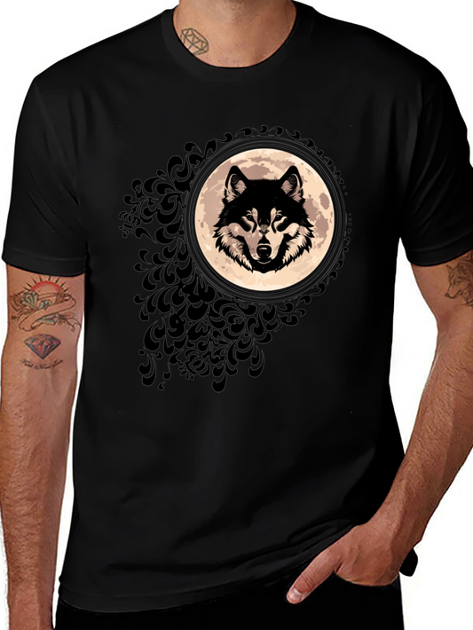 Wolf Moon Graphic T-Shirt