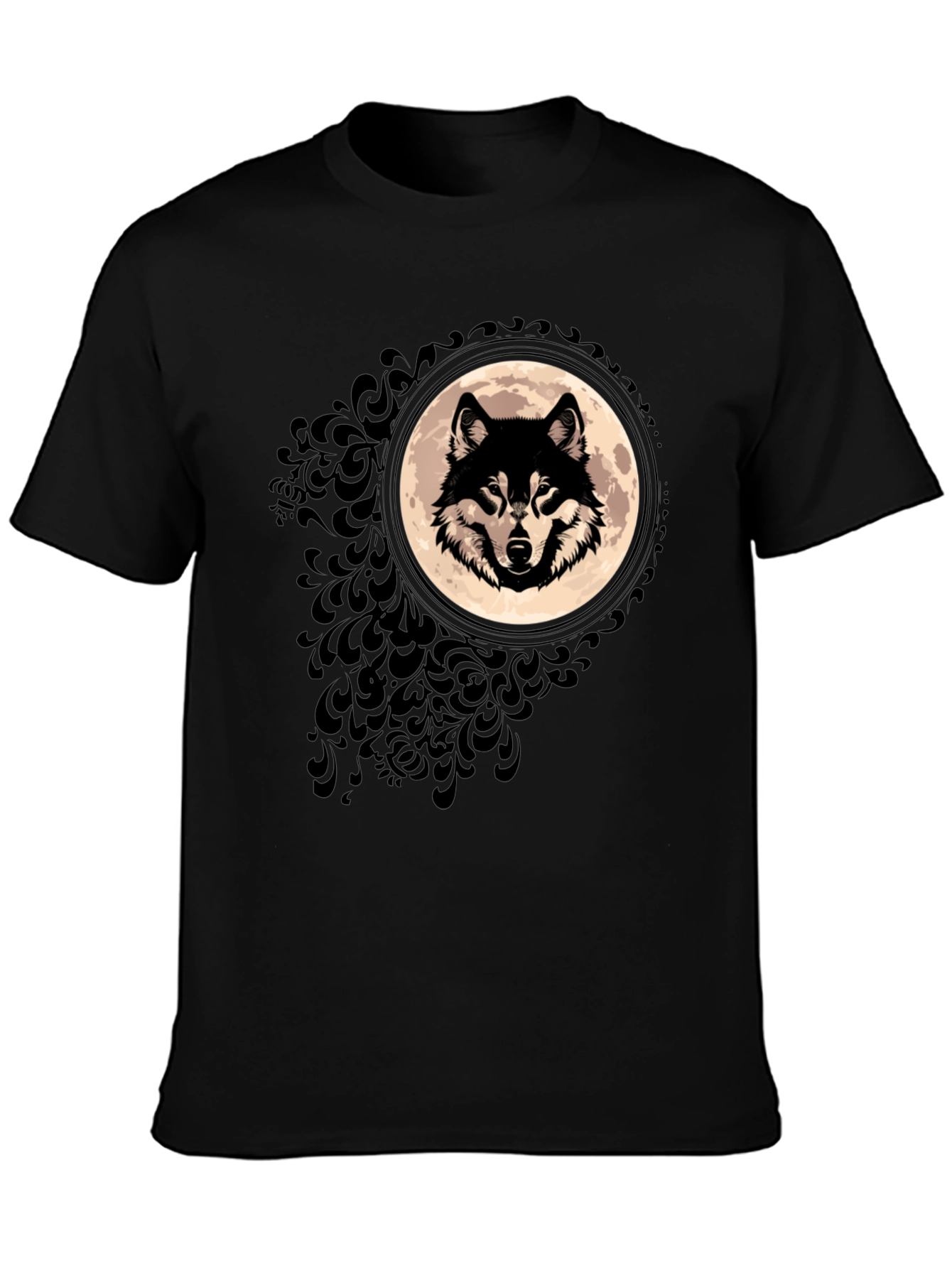 Wolf Moon Graphic T-Shirt