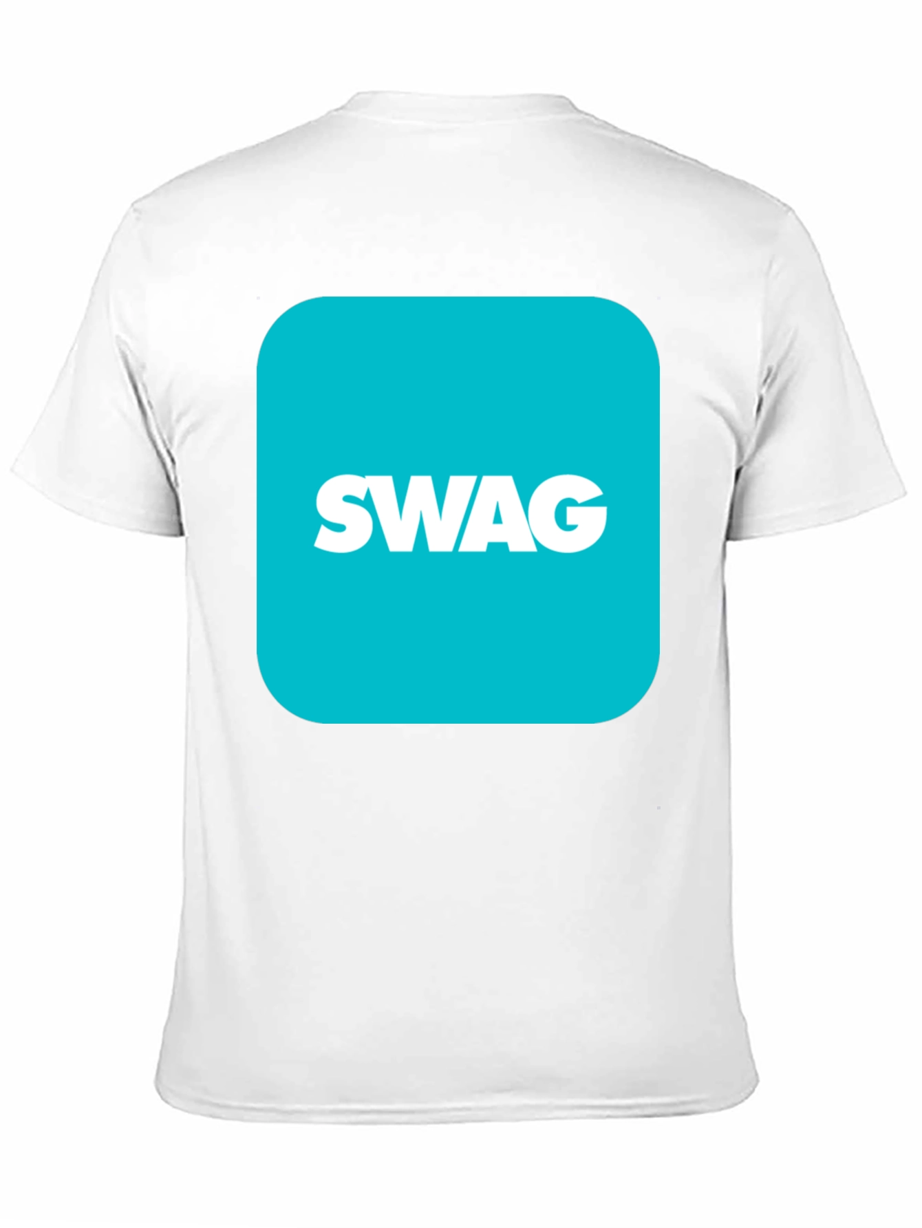 Trendy SWAG Graphic Black T-Shirt