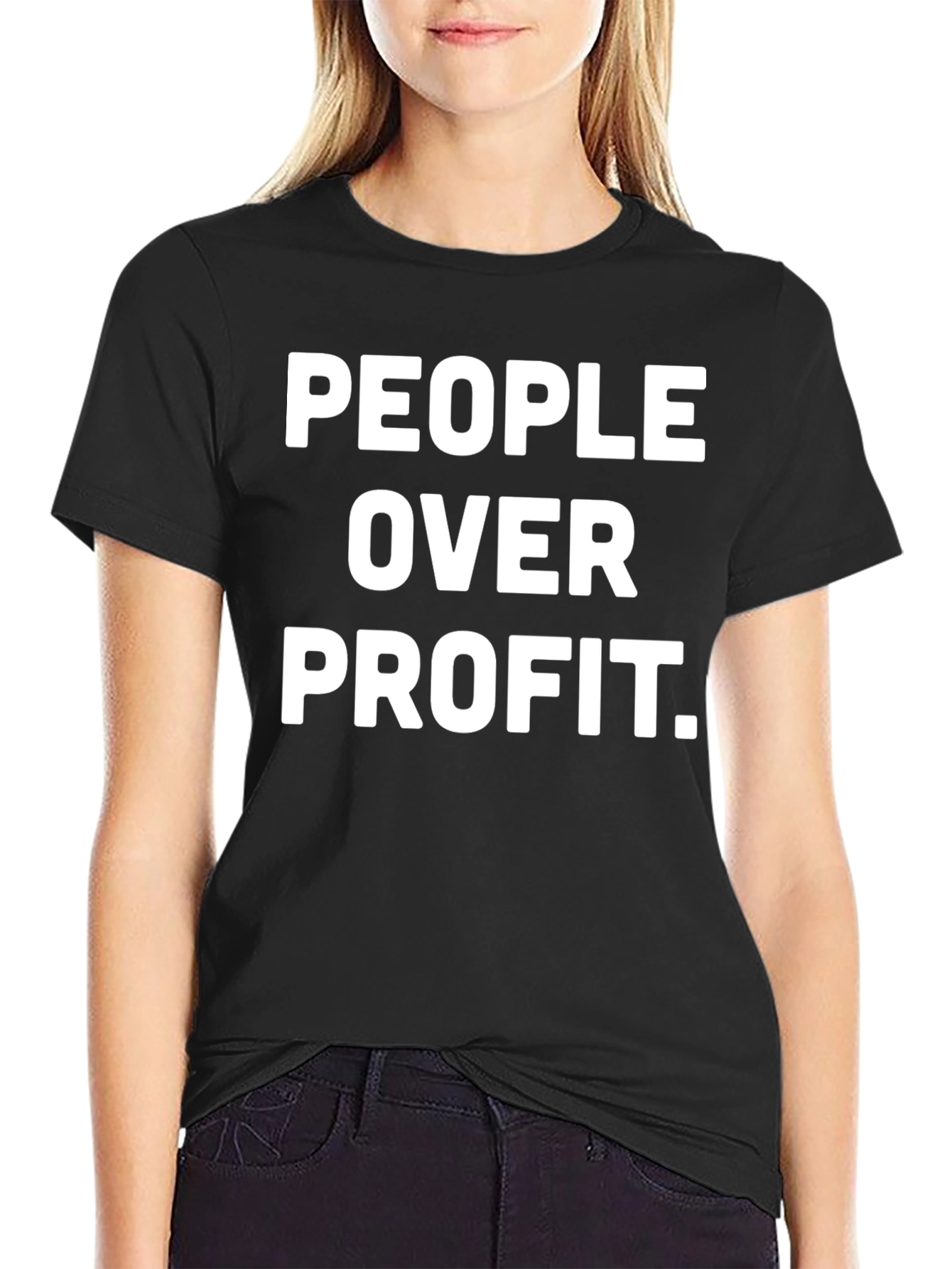 People Over Profit Graphic Tee