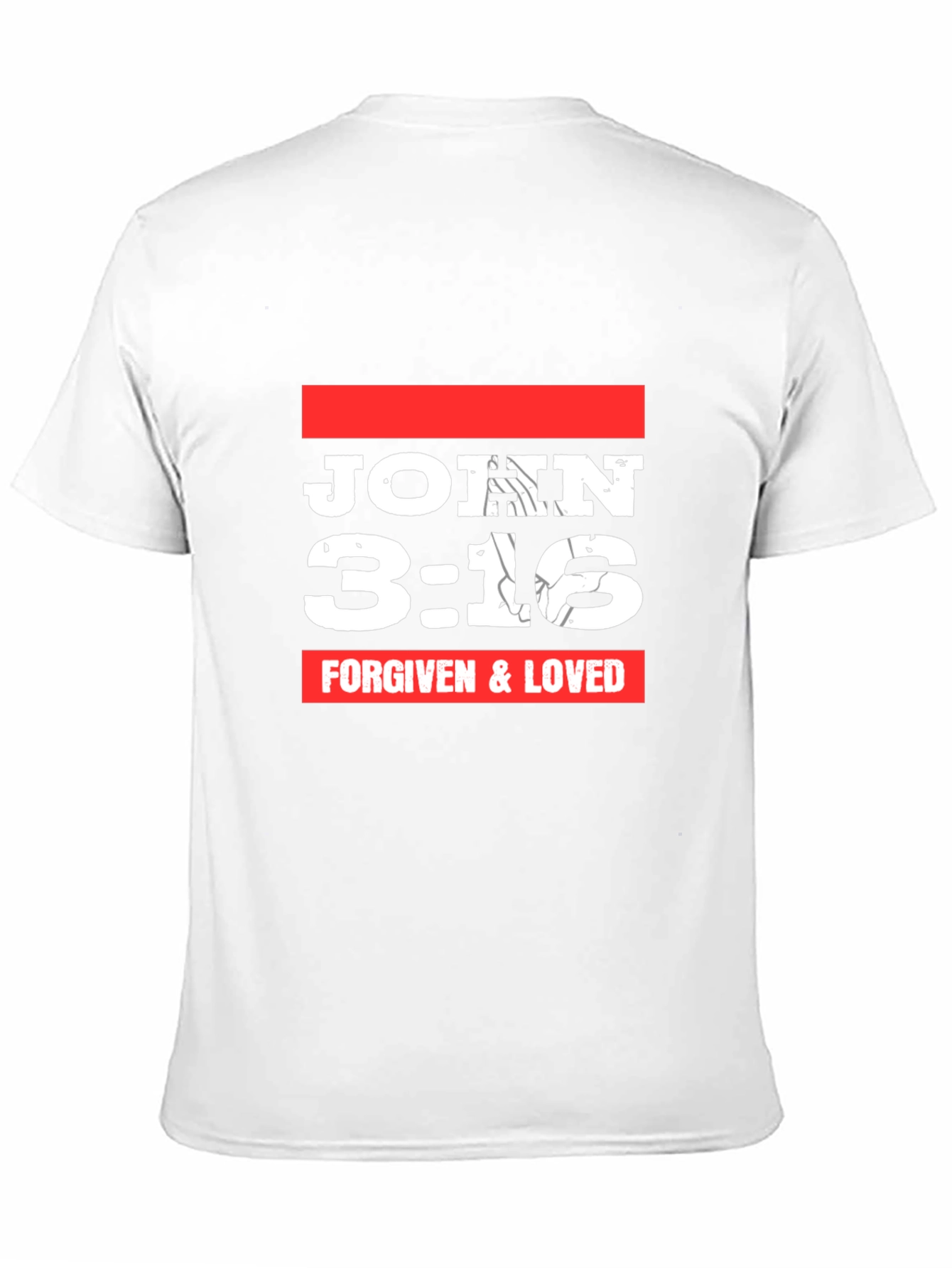 John 3:16 Graphic T-Shirt - Forgiven & Loved