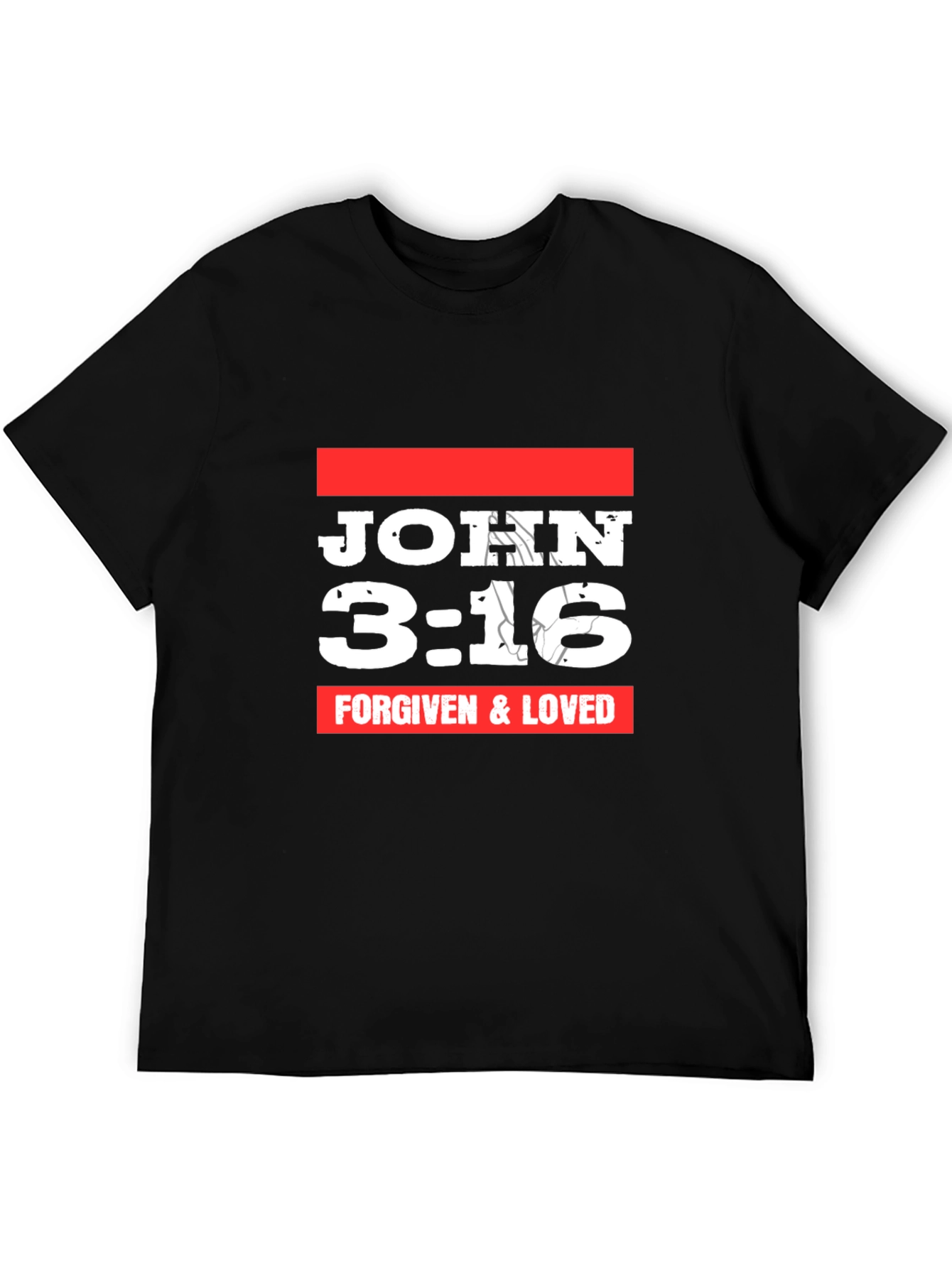 John 3:16 Graphic T-Shirt - Forgiven & Loved