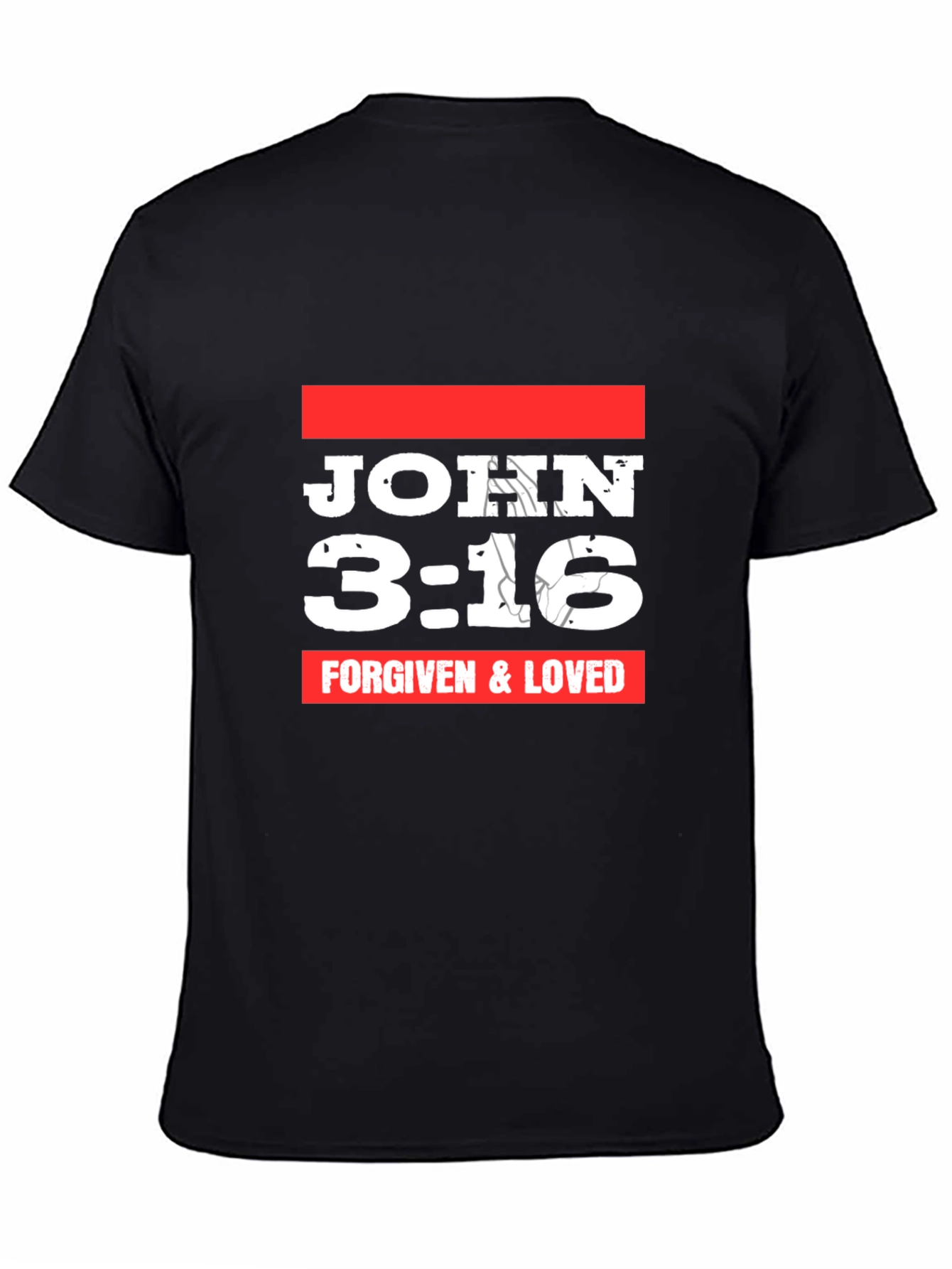 John 3:16 Graphic T-Shirt - Forgiven & Loved