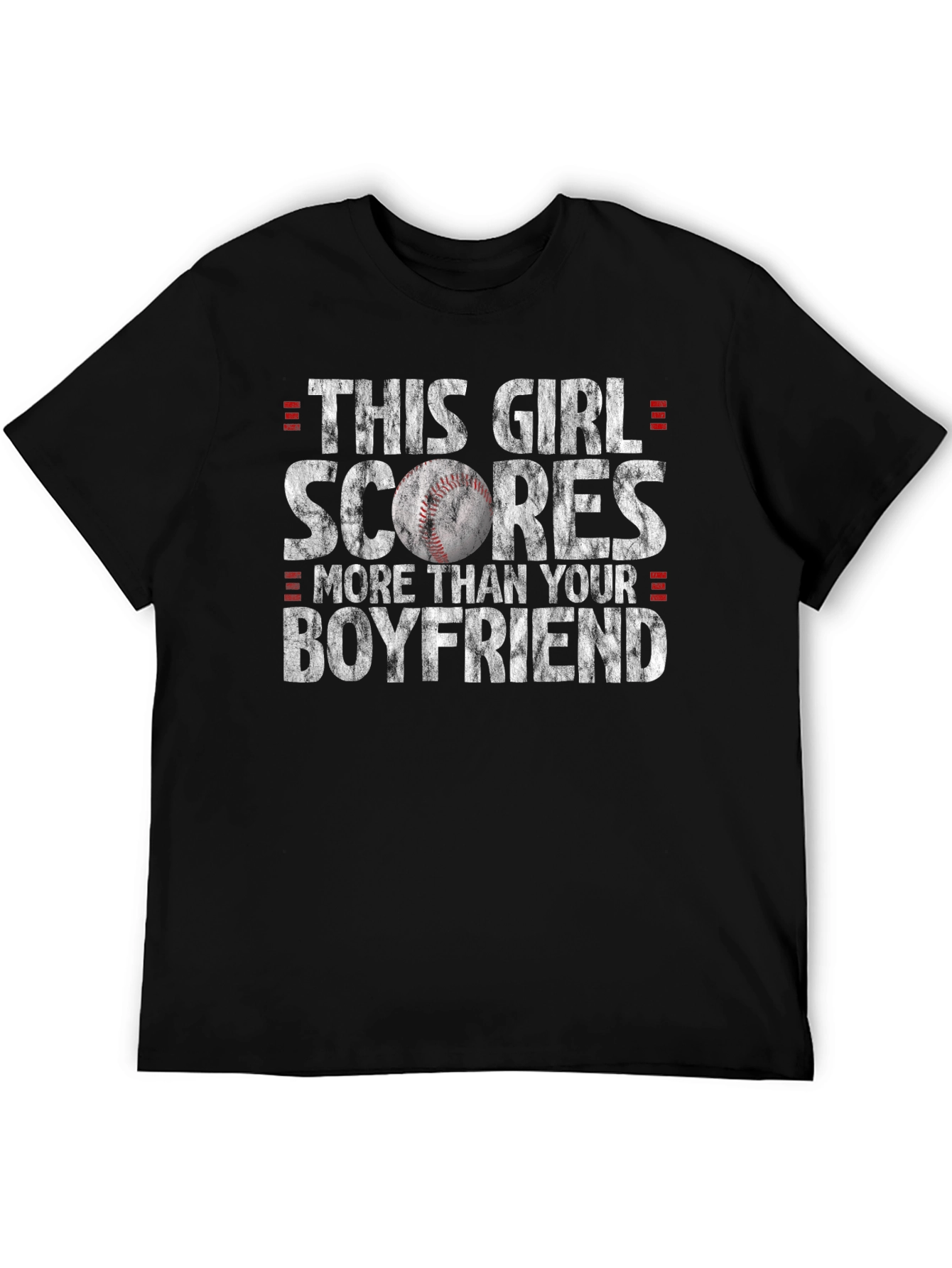 This Girl Scores Baseball T-Shirt