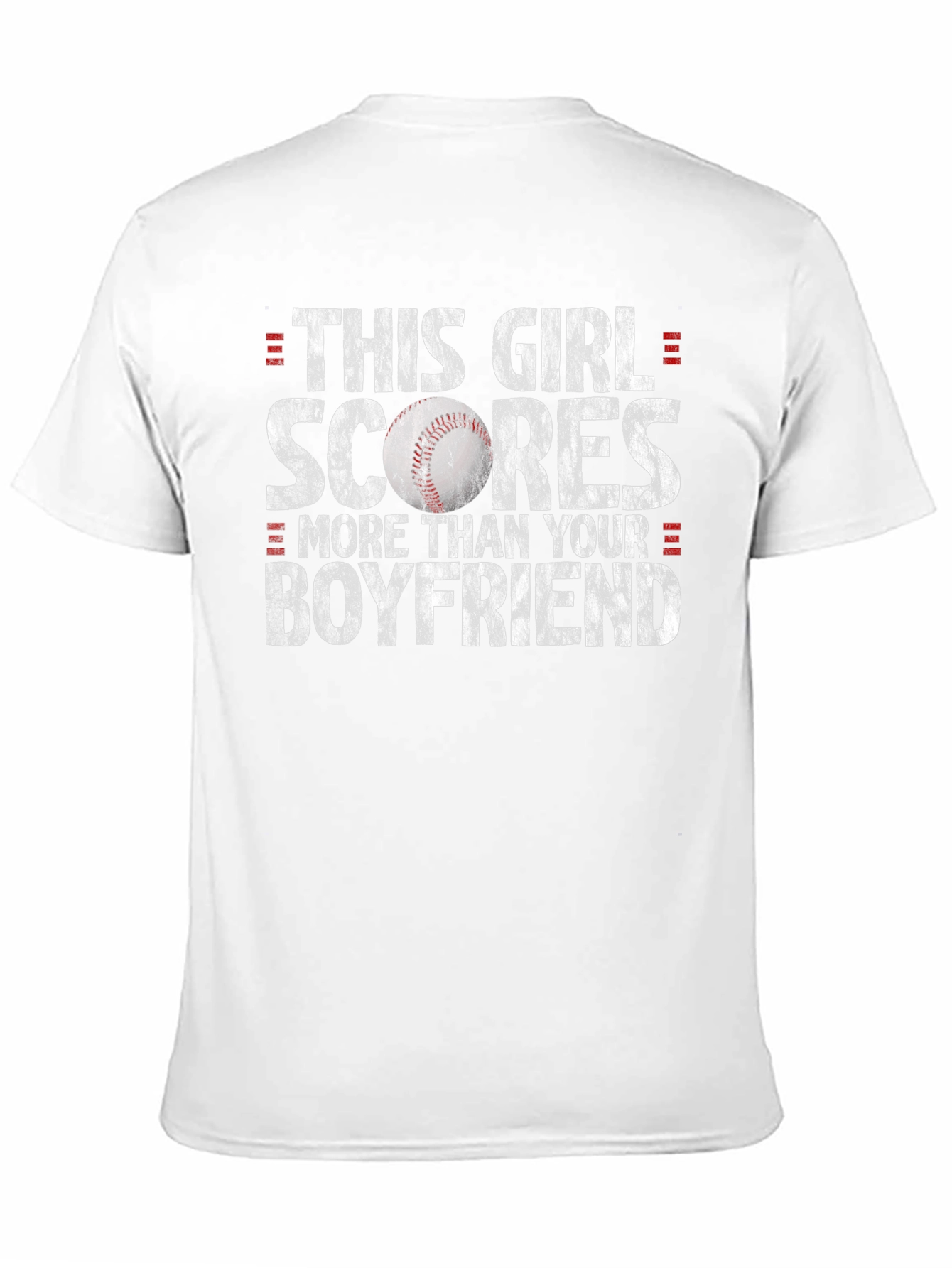 This Girl Scores Baseball T-Shirt