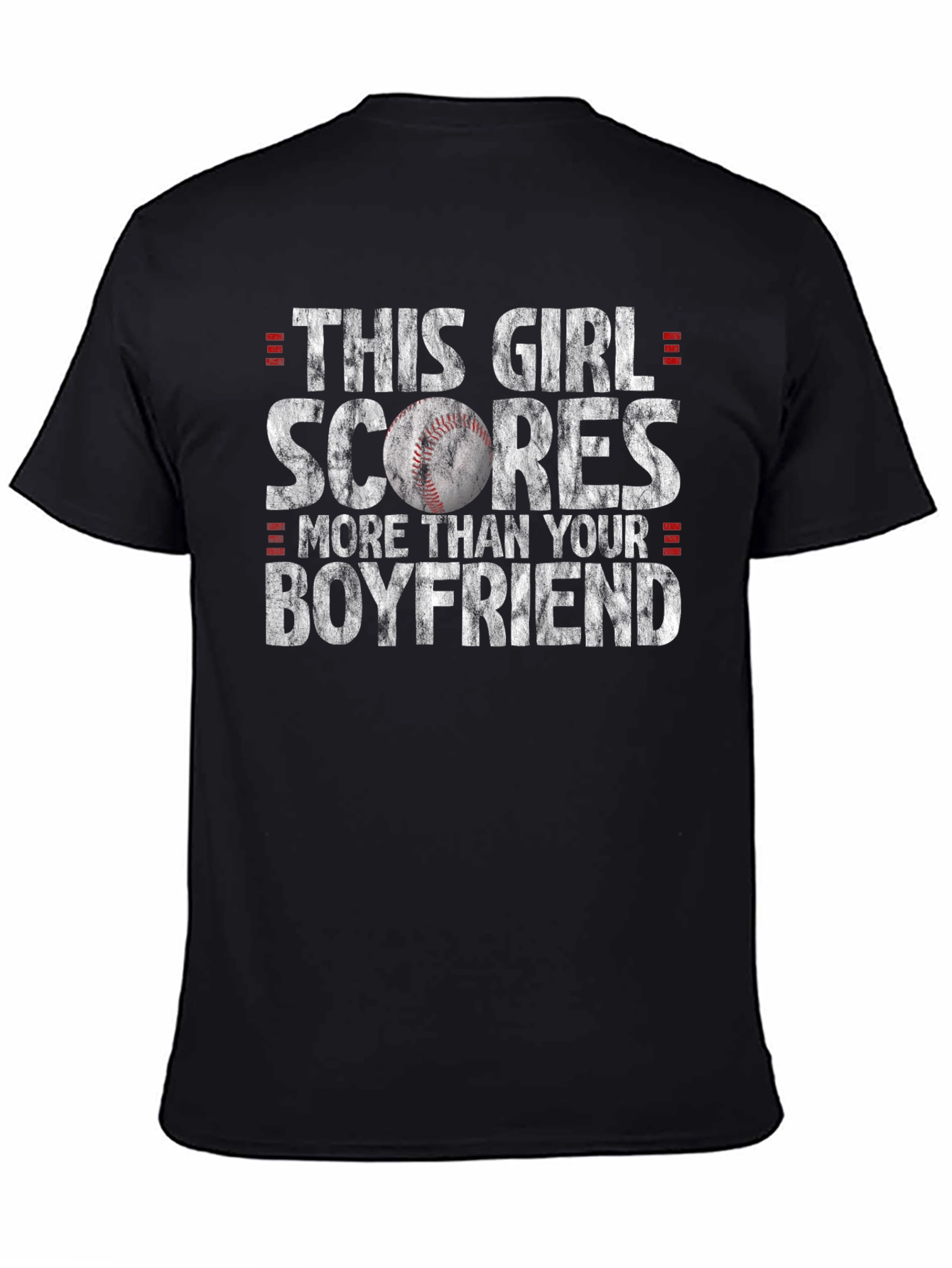 This Girl Scores Baseball T-Shirt