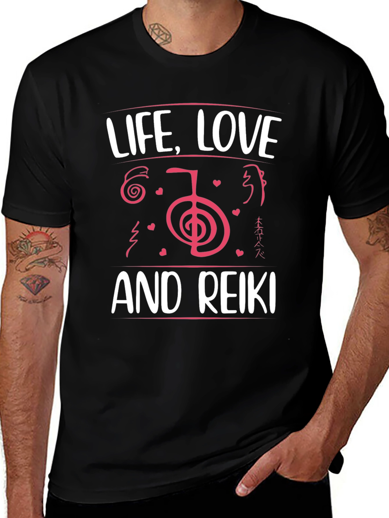 Life Love and Reiki Graphic Tee