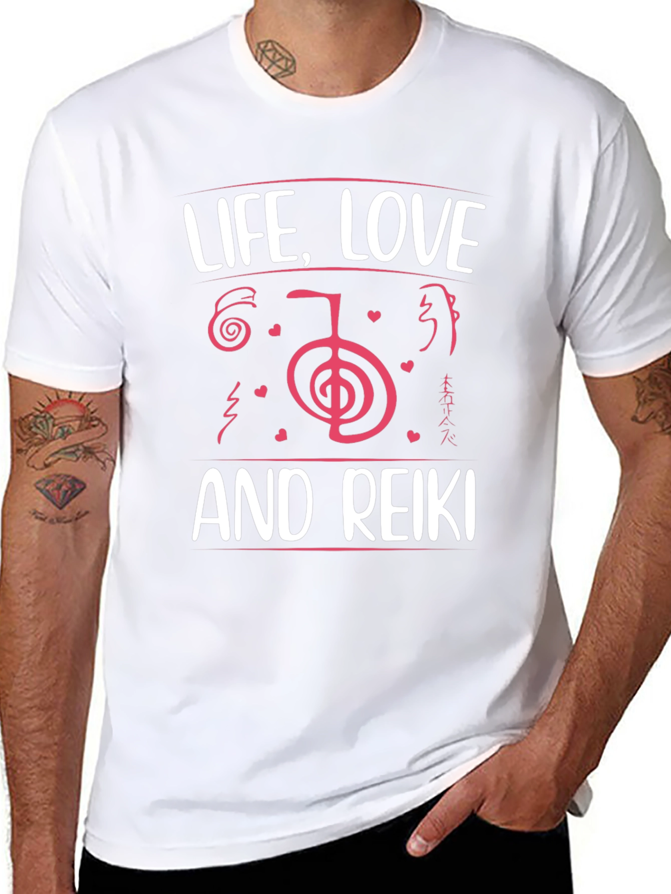 Life Love and Reiki Graphic Tee