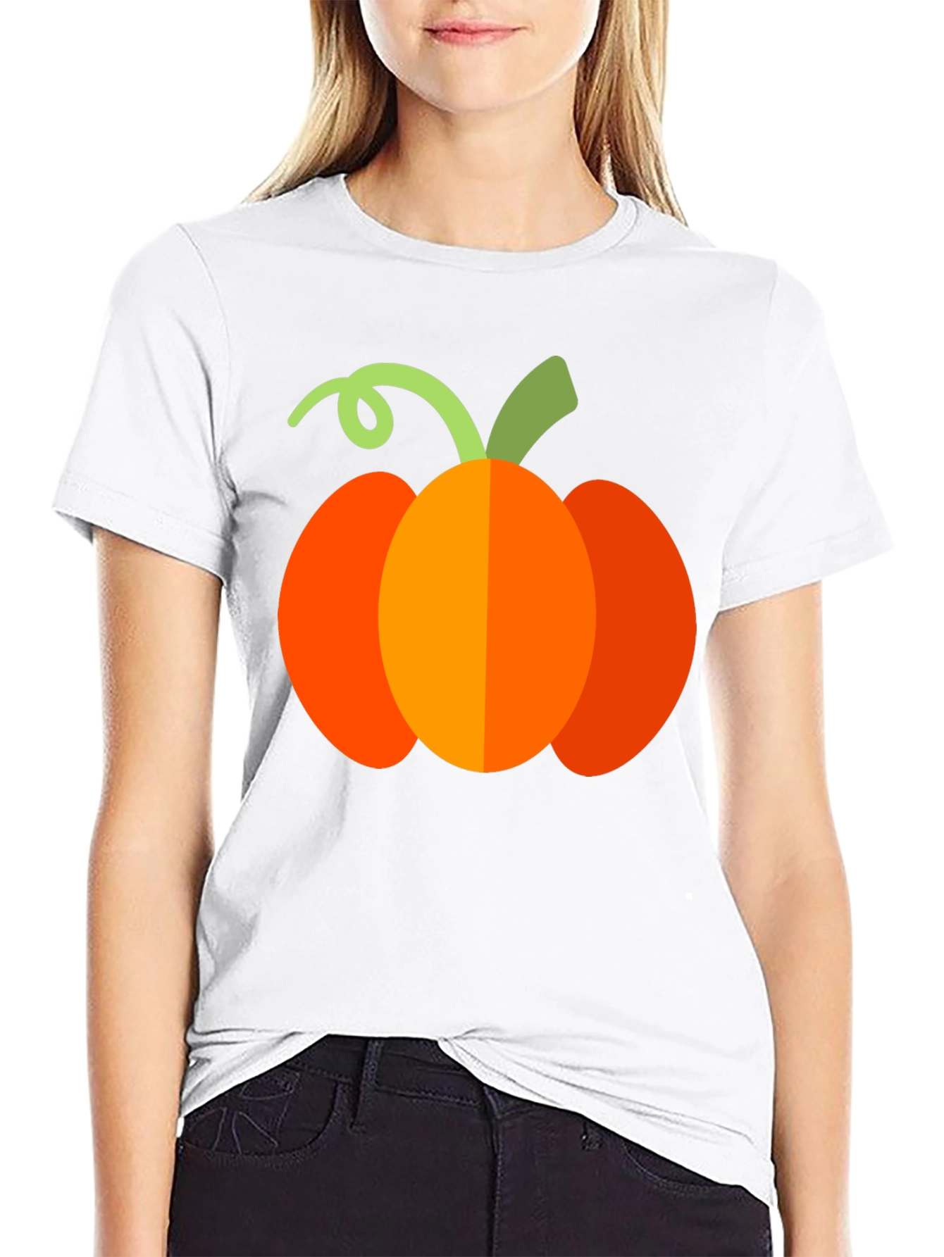 Pumpkin Graphic Tee - Halloween Style