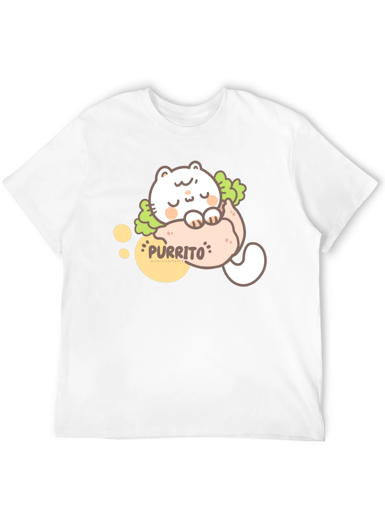 Purrito Cat T-Shirt - Cute Kawaii Style