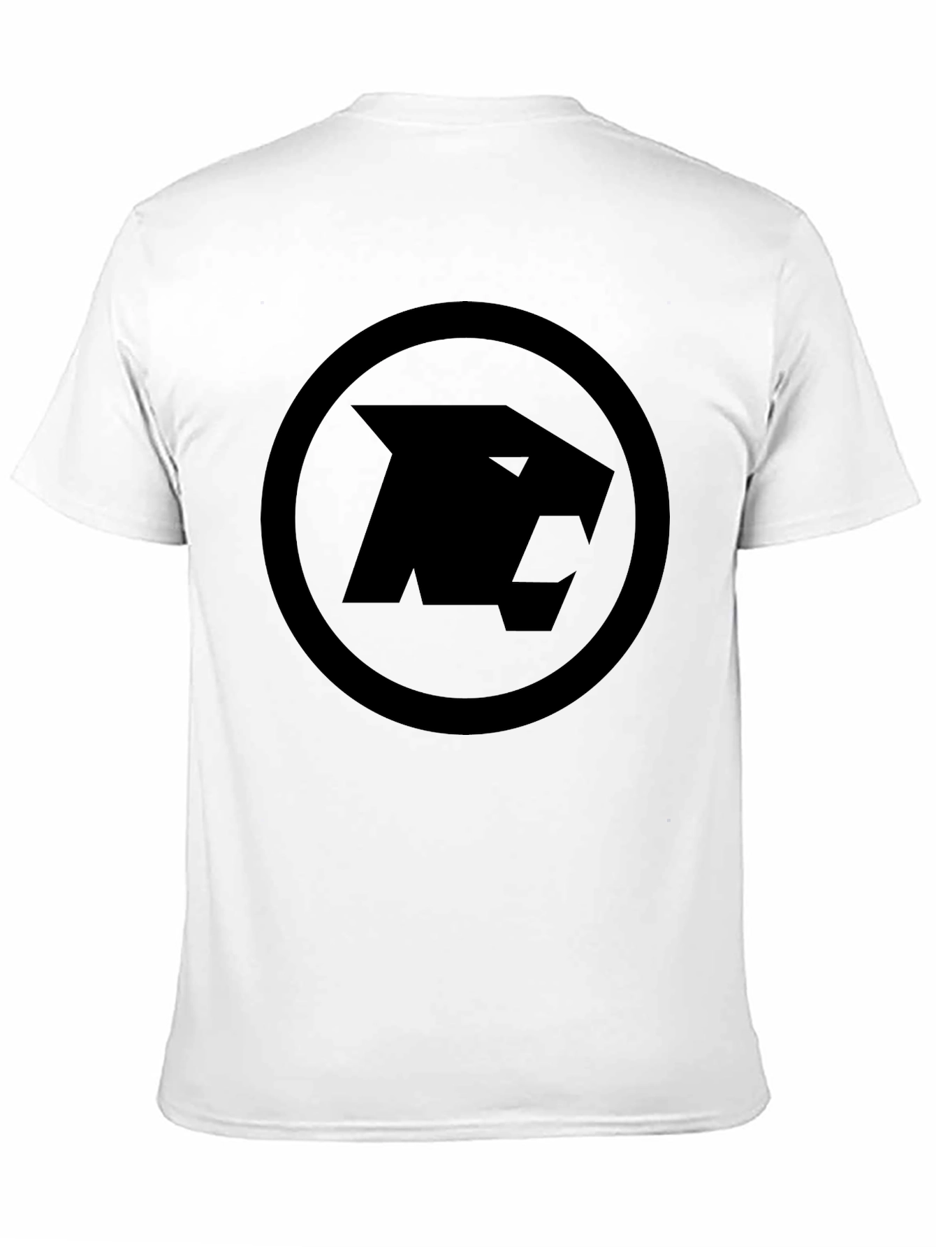 Mens Black T-Shirt - Panther Logo Tee