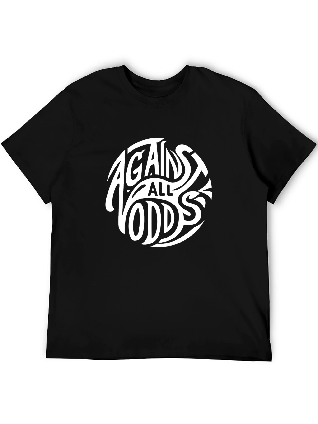 Against All Odds Graphic Tee - Bold Statement Shirt