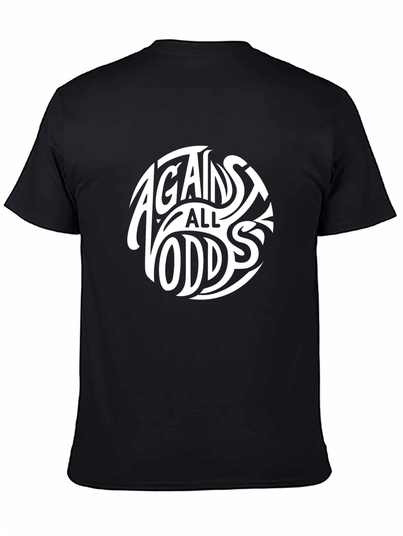 Against All Odds Graphic Tee - Bold Statement Shirt