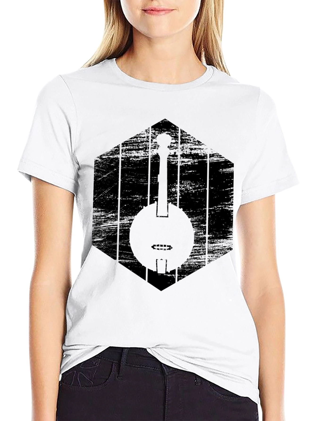 Banjo Graphic Tee - Music Lover Shirt