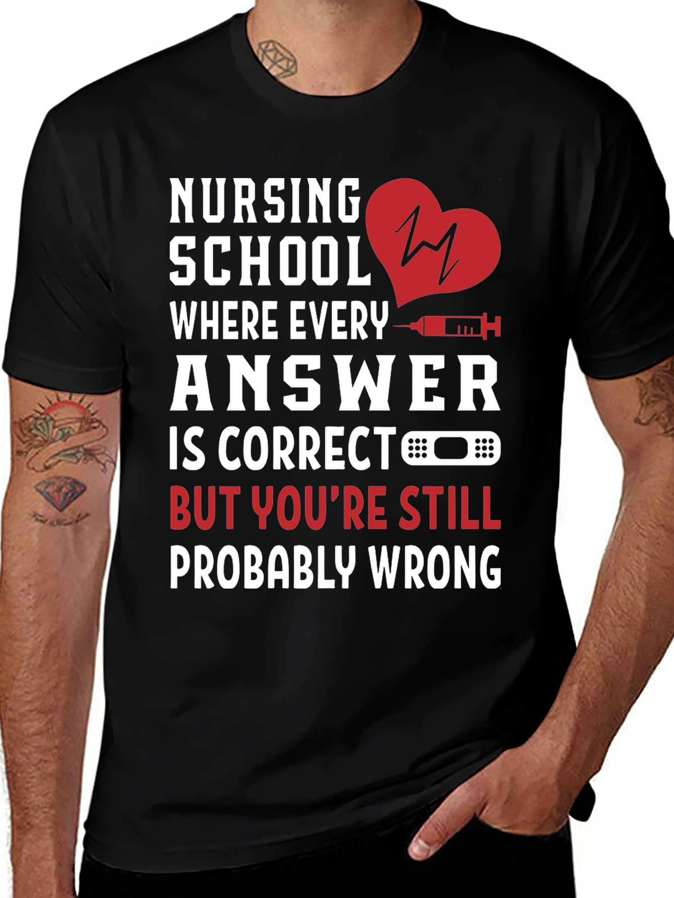 Nursing School T-Shirt - Humorous Medical Student Tee