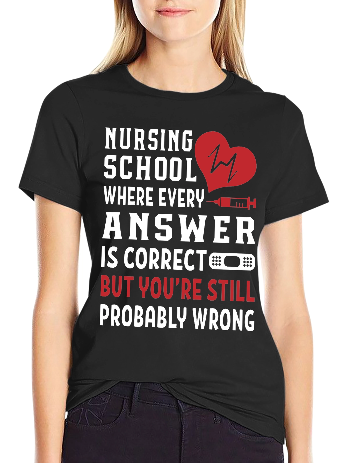 Nursing School T-Shirt - Humorous Medical Student Tee