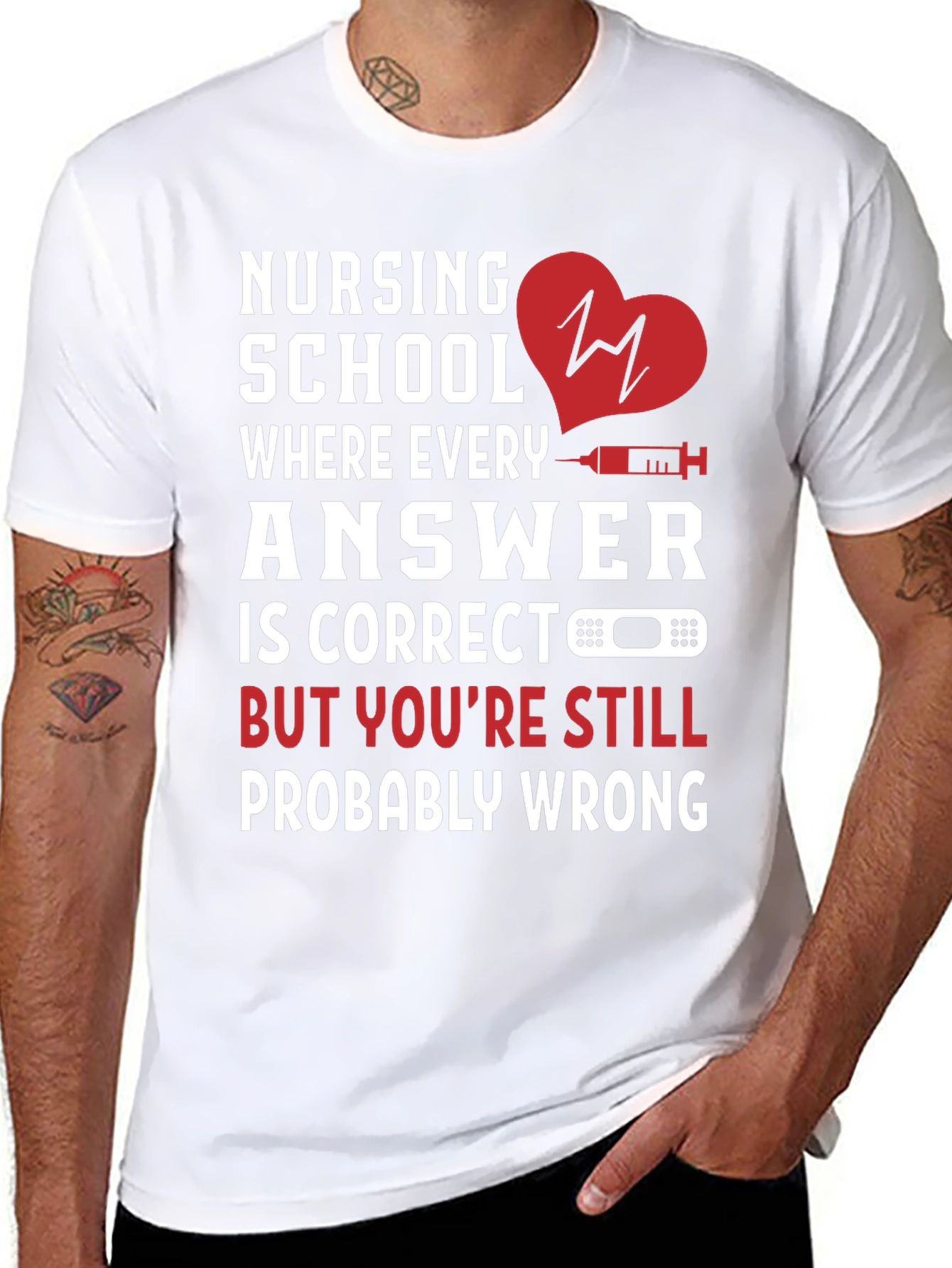 Nursing School T-Shirt - Humorous Medical Student Tee