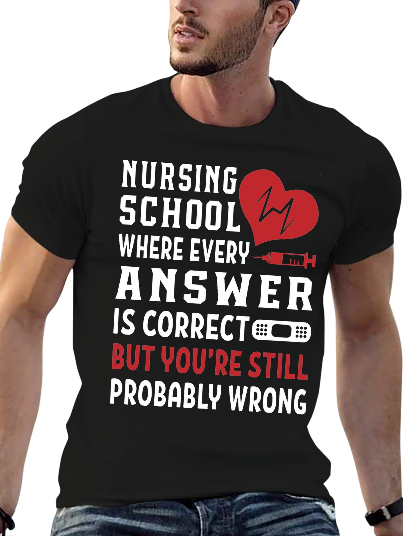 Nursing School T-Shirt - Humorous Medical Student Tee