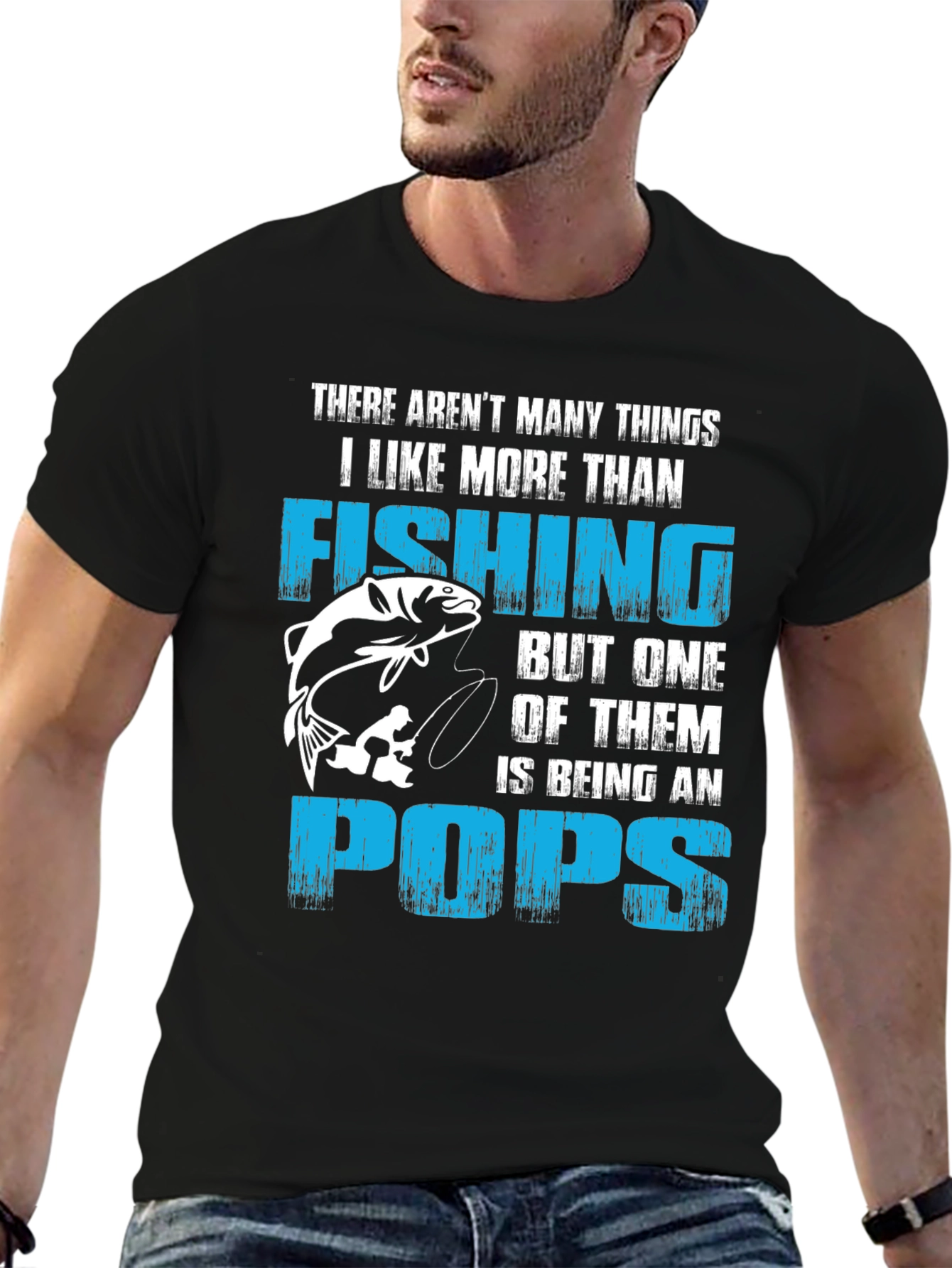 Fishing Pops T-Shirt | Dad Gift