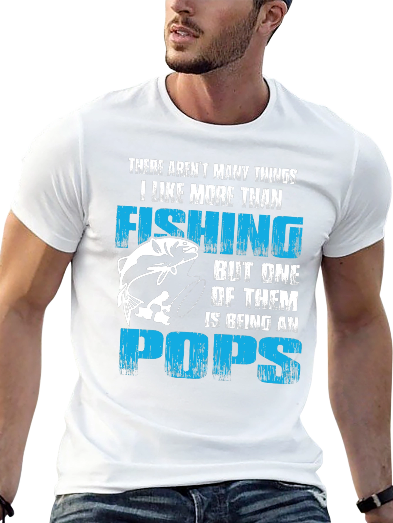 Fishing Pops T-Shirt | Dad Gift