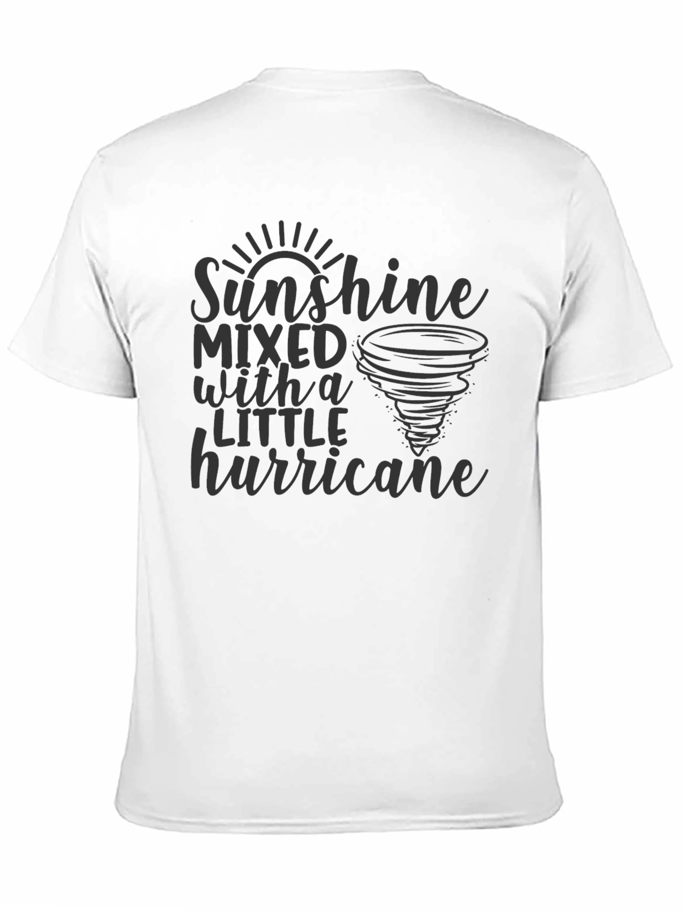 Sunshine & Hurricane Graphic Tee - Black