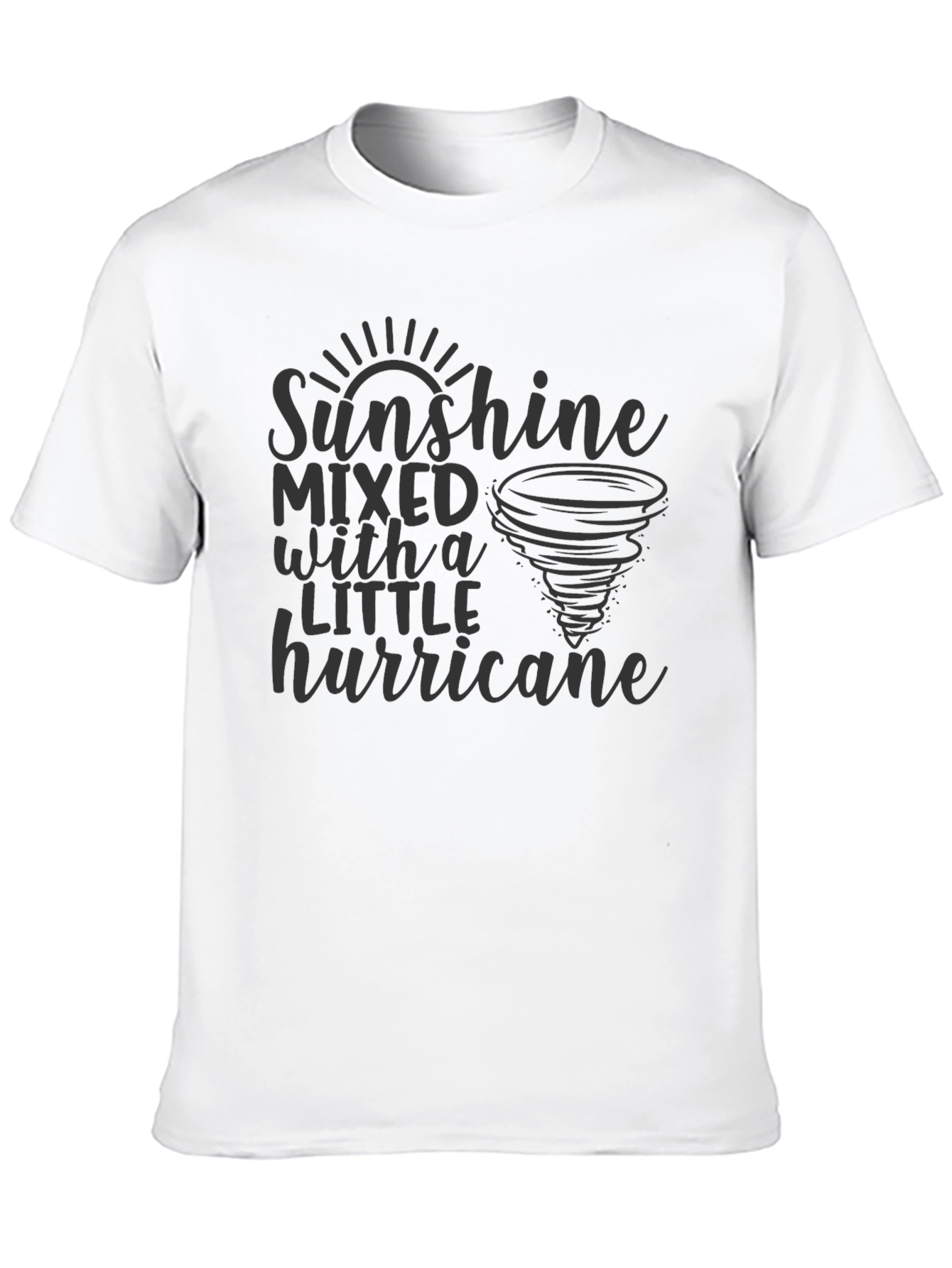 Sunshine & Hurricane Graphic Tee - Black
