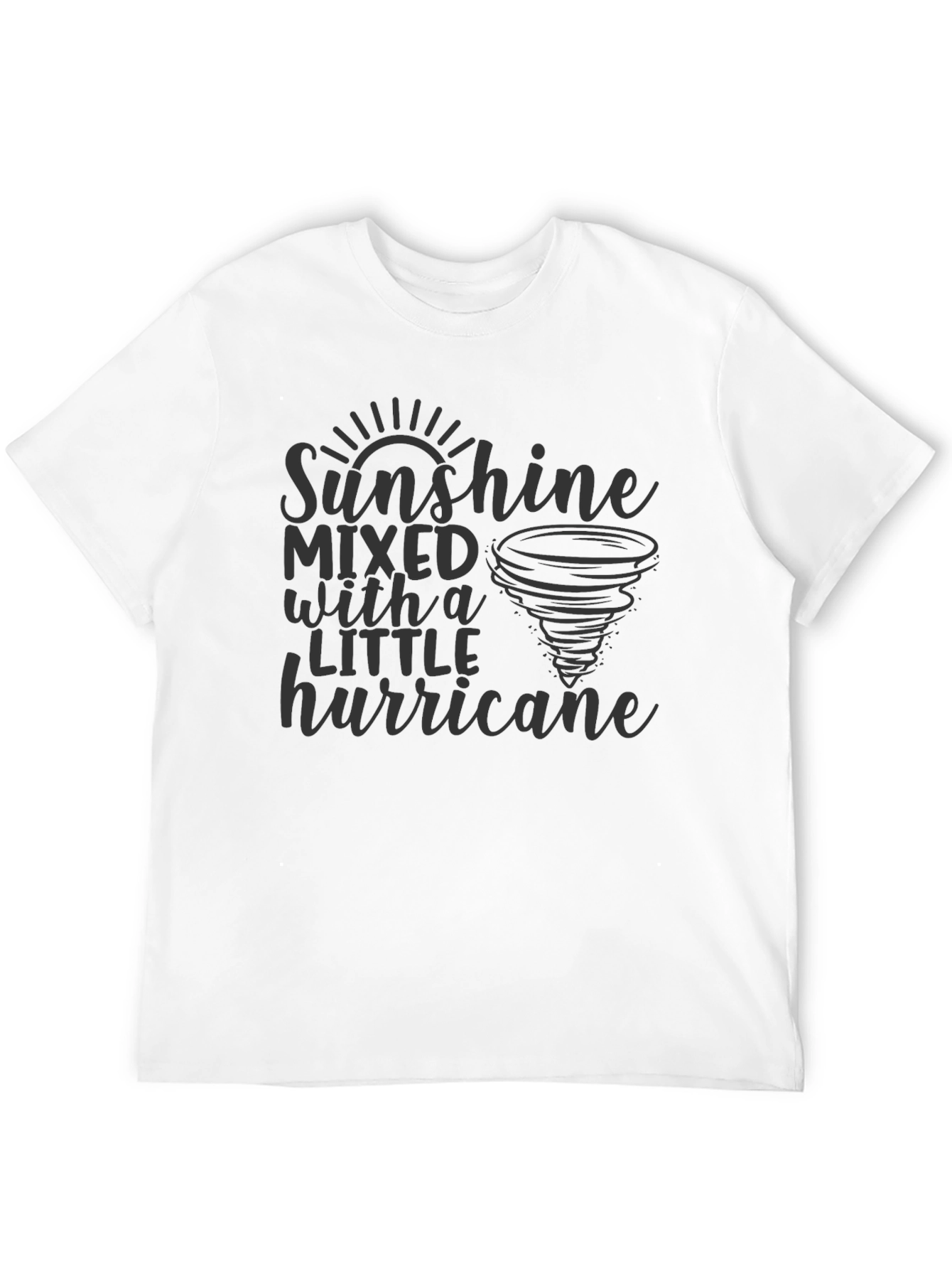 Sunshine & Hurricane Graphic Tee - Black