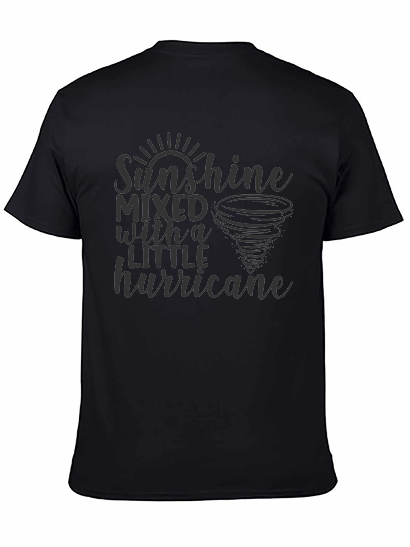 Sunshine & Hurricane Graphic Tee - Black