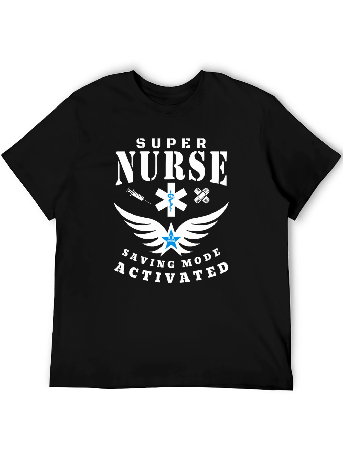 Super Nurse Saving Mode Activated Graphic Tee