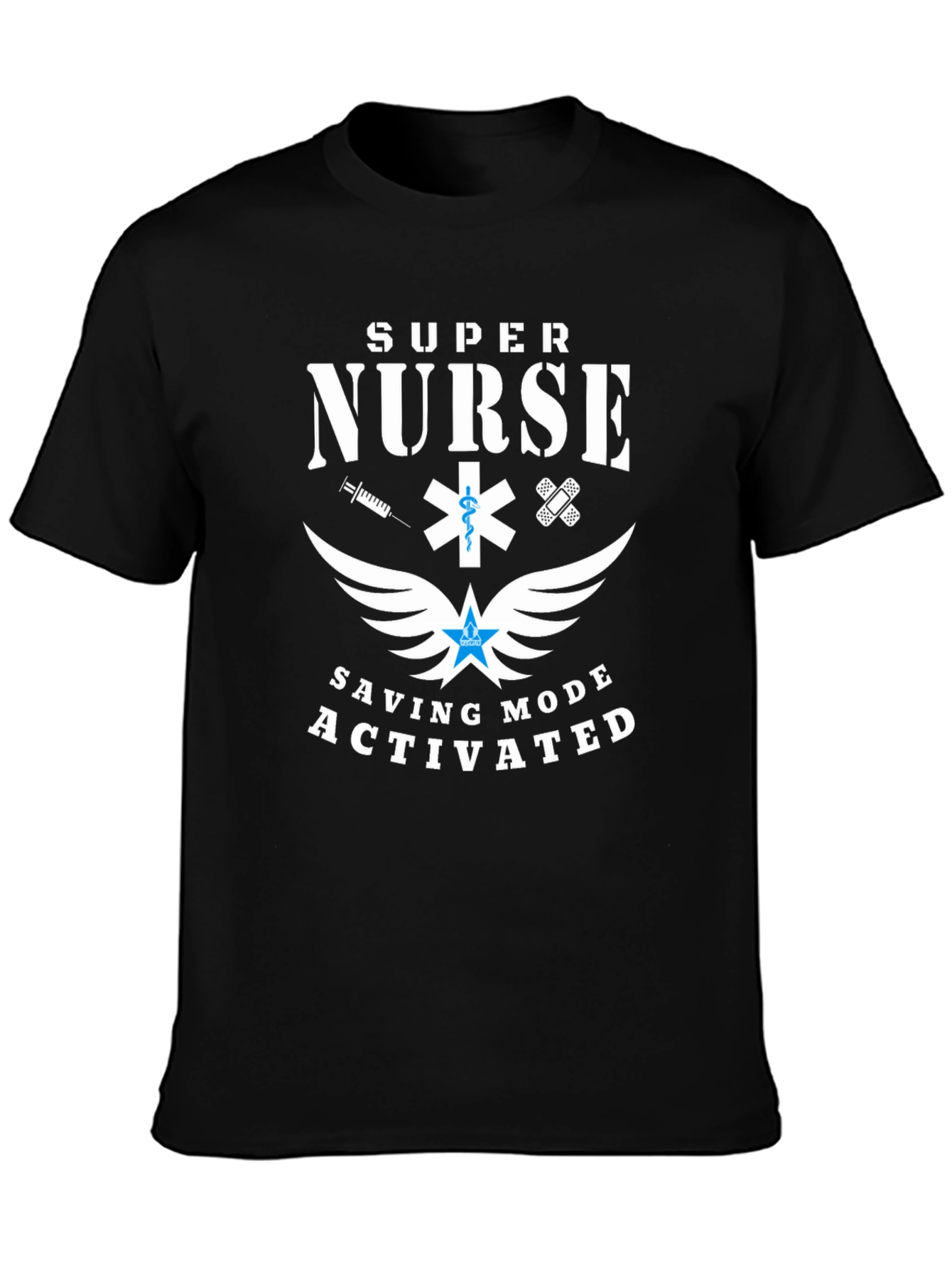 Super Nurse Saving Mode Activated Graphic Tee