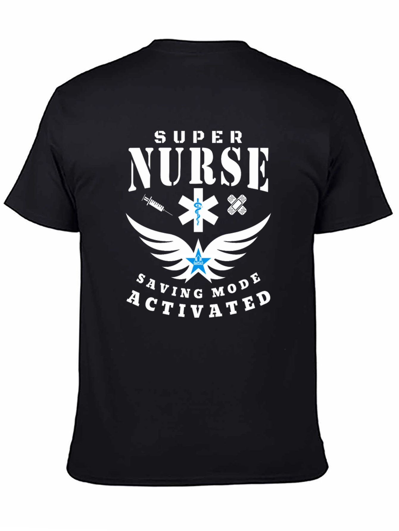 Super Nurse Saving Mode Activated Graphic Tee