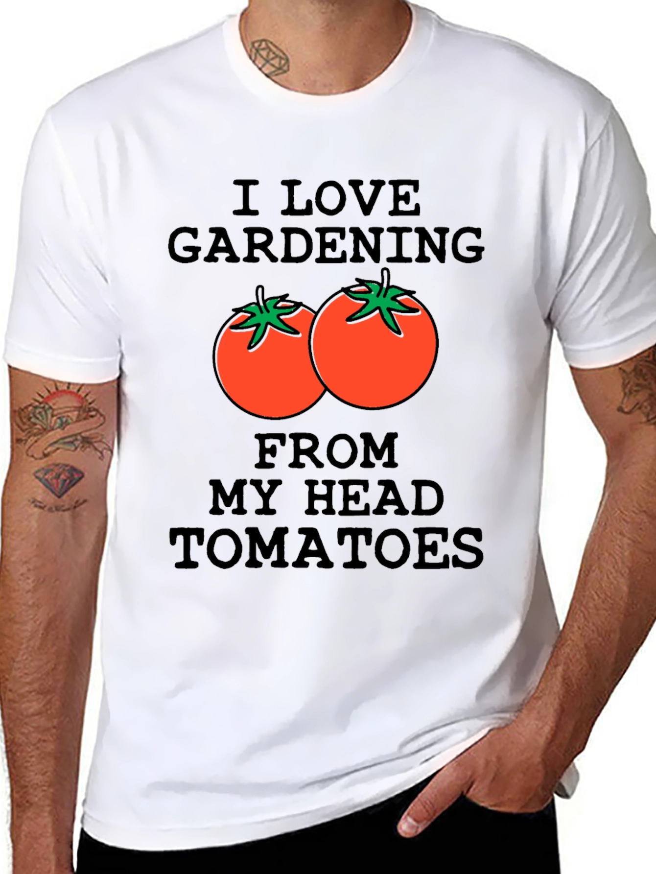 Gardening Tomato T-Shirt - Funny Gardener Gift