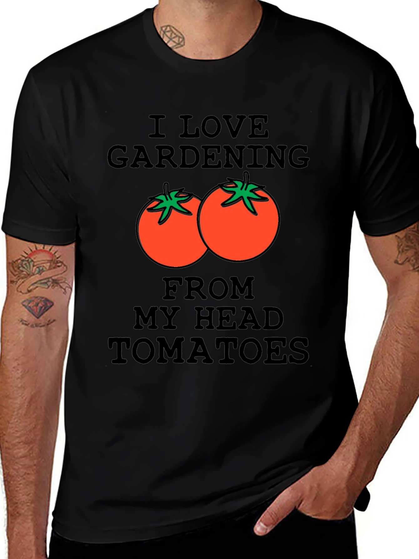 Gardening Tomato T-Shirt - Funny Gardener Gift