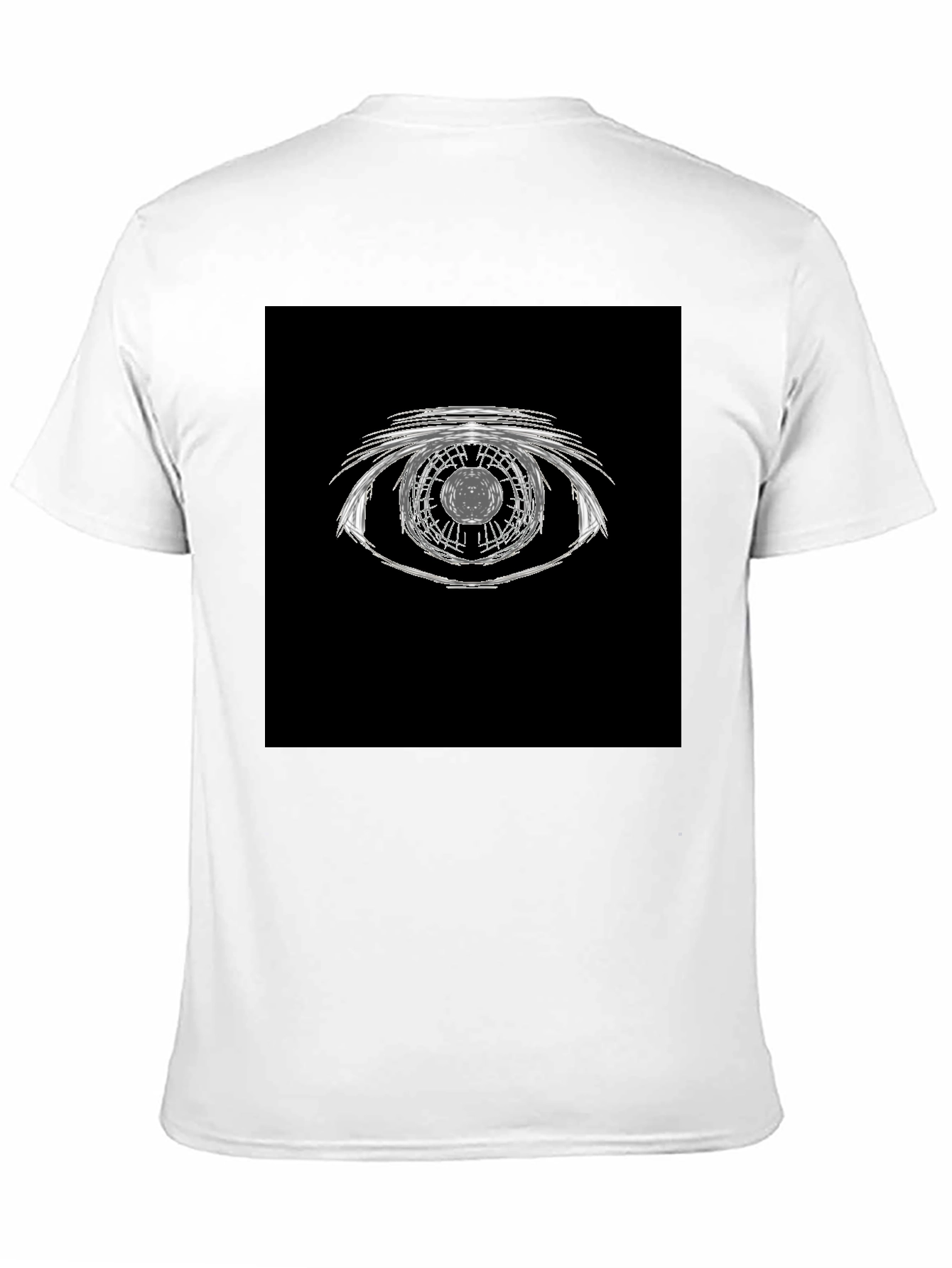 Abstract Eye Graphic Tee - Modern Art Shirt