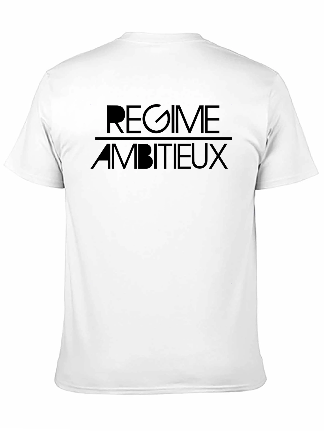 Regime Ambitieux Black T-Shirt